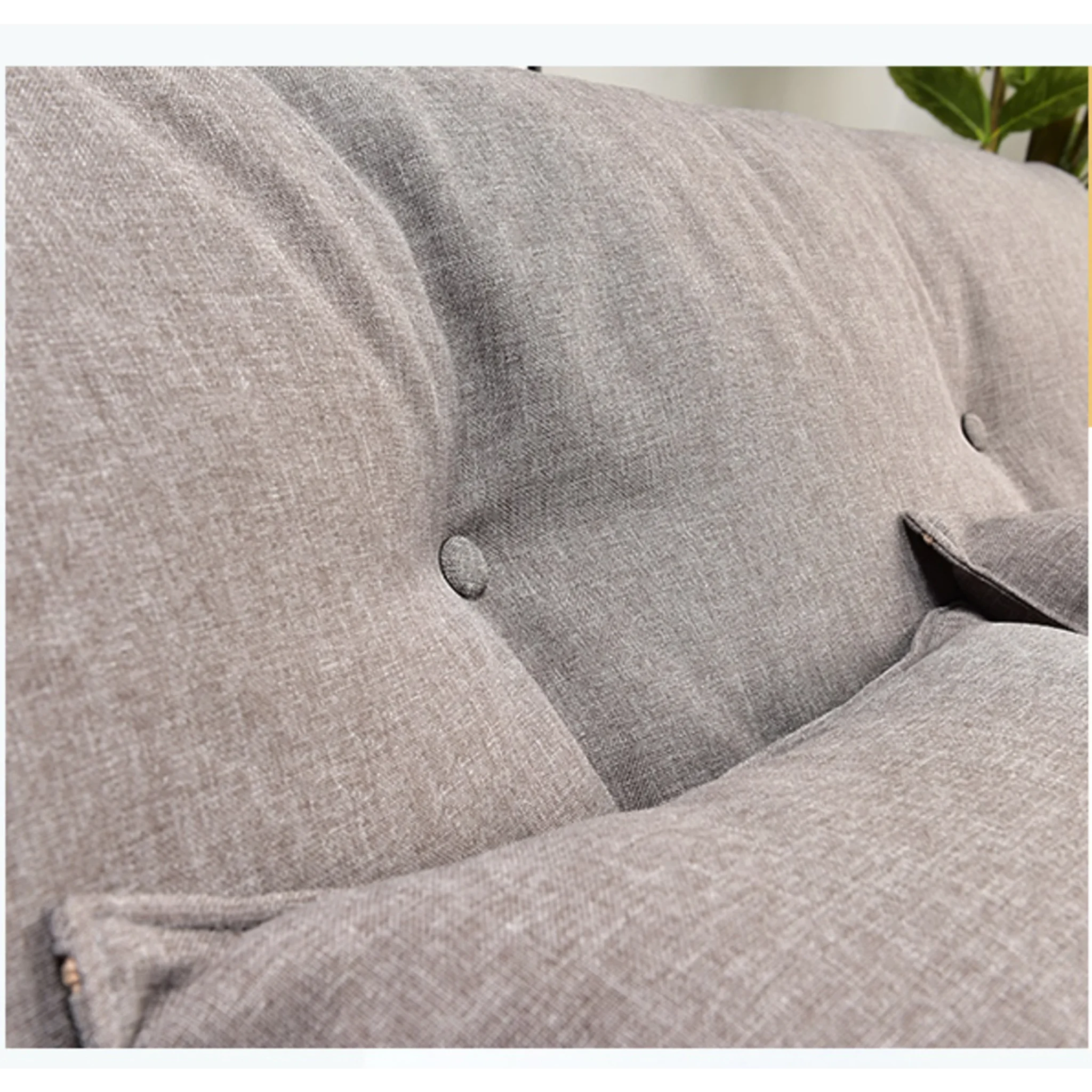 Urbana Japanese Futon Lounge 2-Seater Sofa Bed, Grey, W150cm