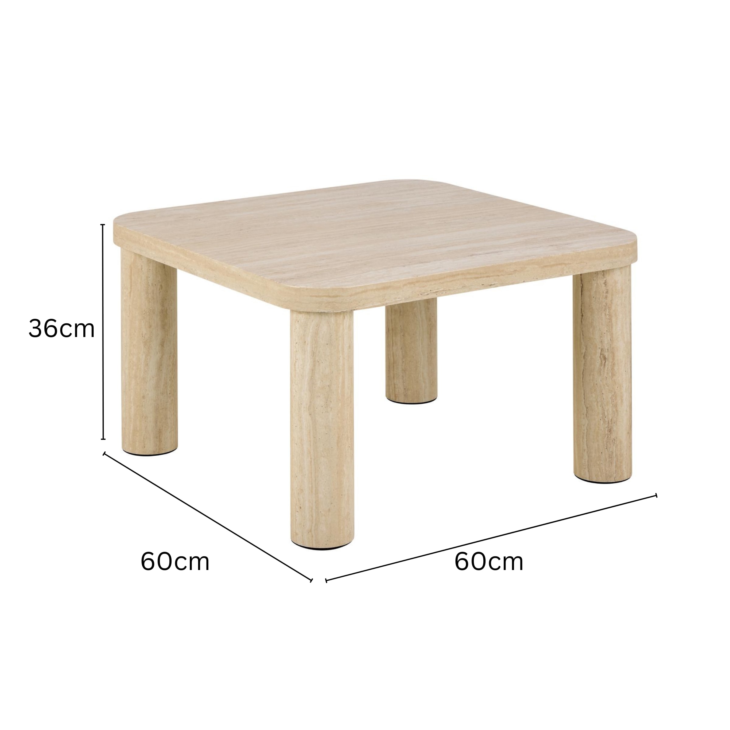 Hjem Design Solar Square Coffee Table