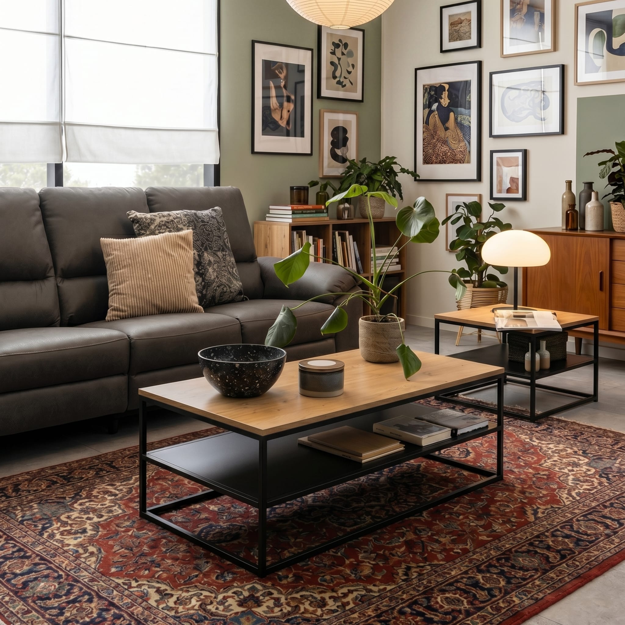 Hjem Design Ginley Rectangular Coffee Table