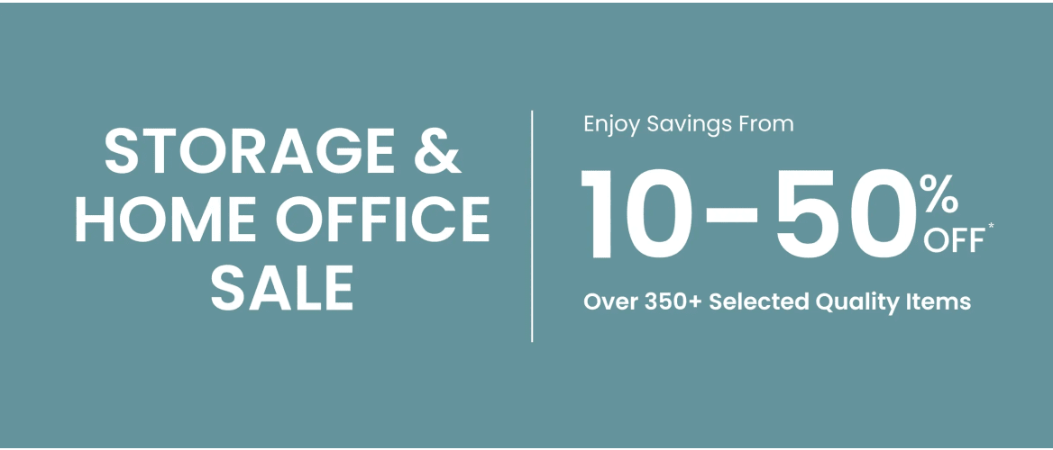 Storage and Home Office Sale