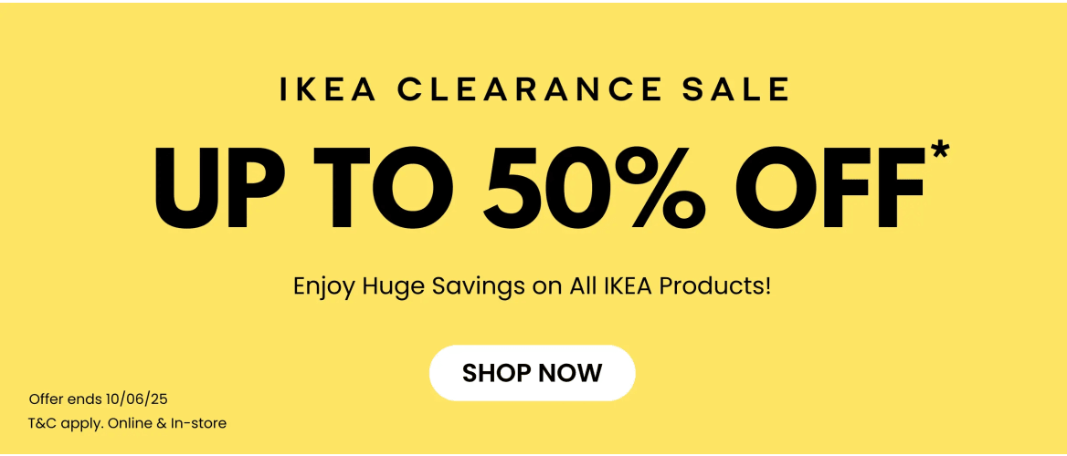 IKEA Clearance Sale