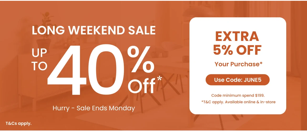 Long Weekend Flash Sale