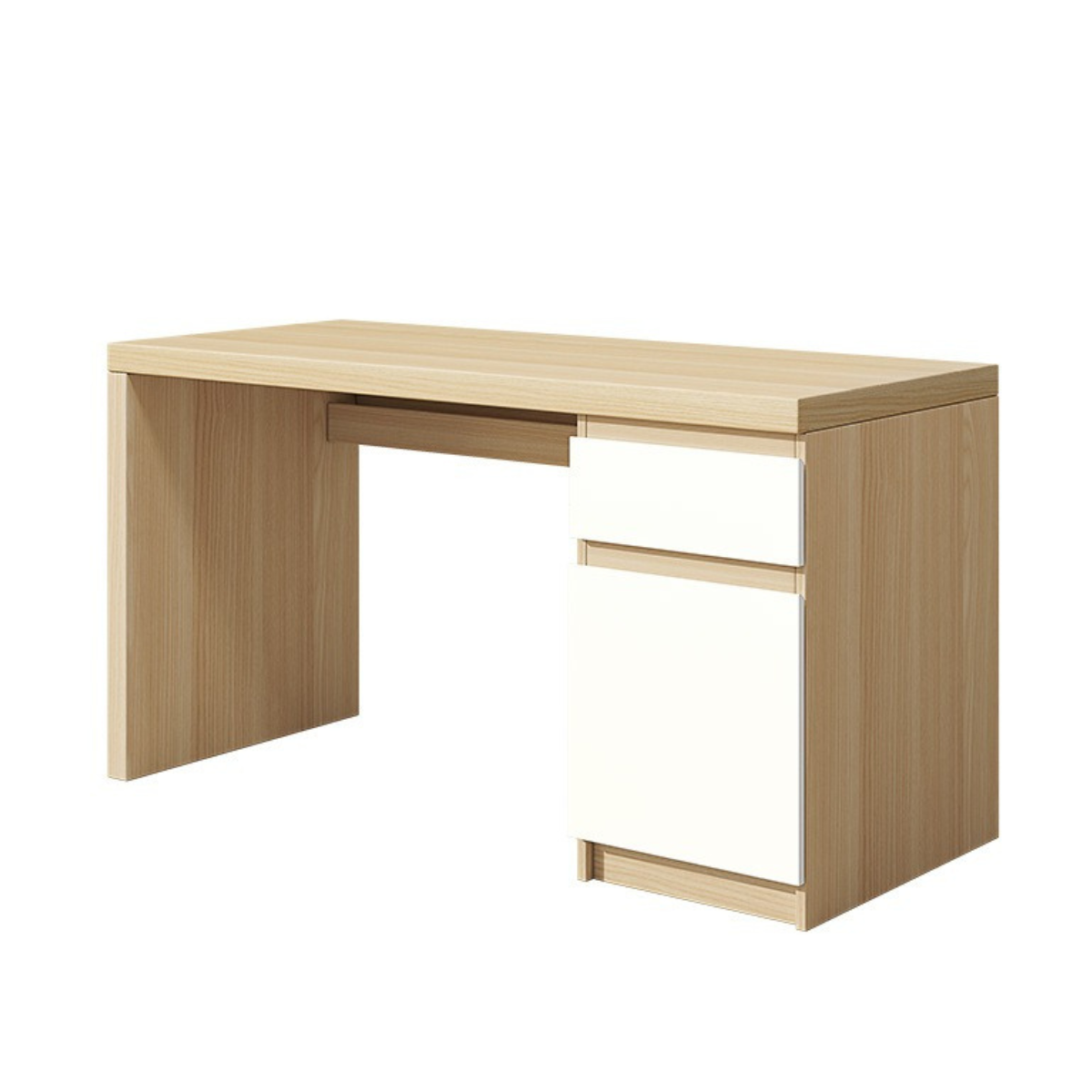 Natural Wood, White