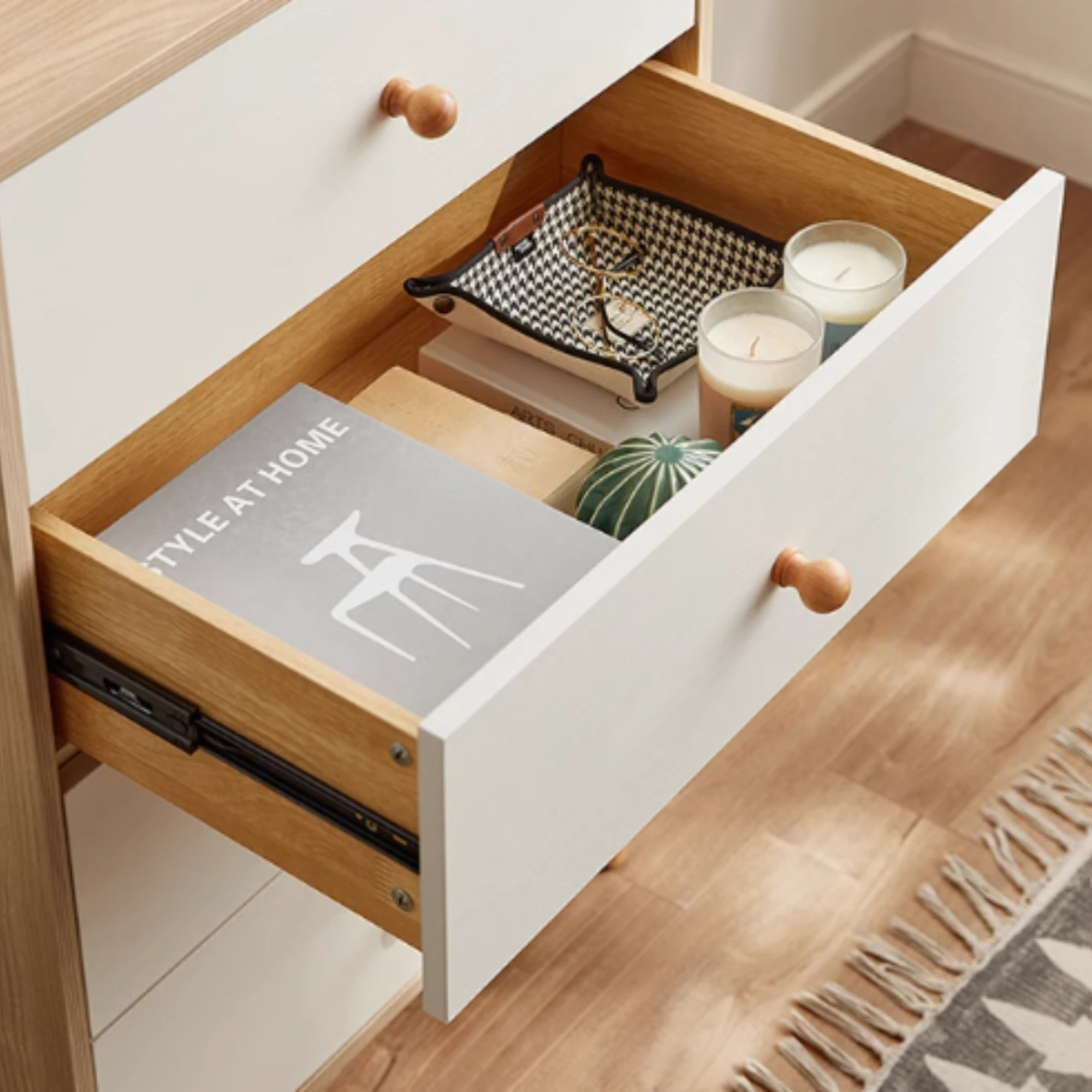 Linspire Fresko Chest of 3 Drawers, 41x43x72cm
