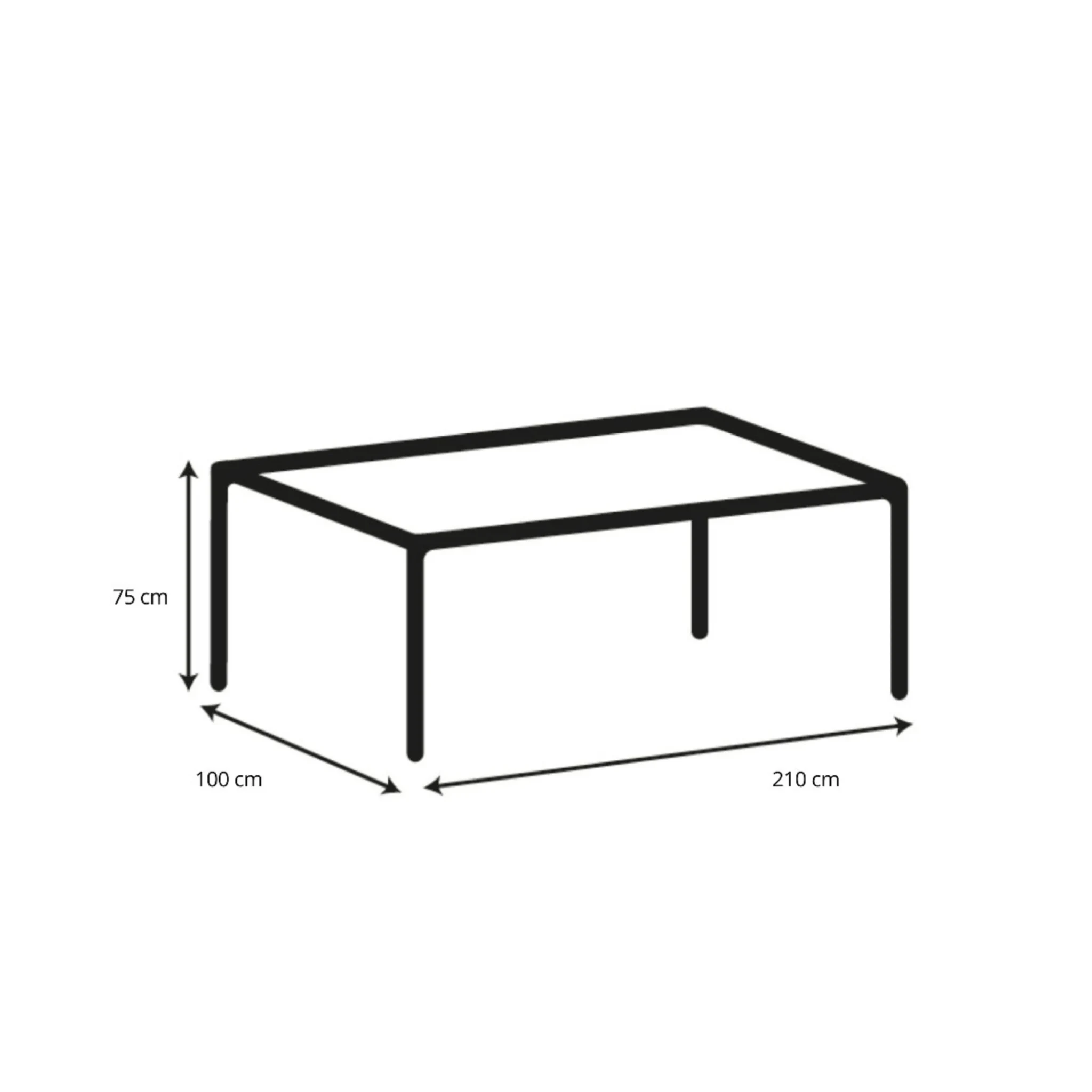 Hjem Design Trenton 7PCS Dining Set