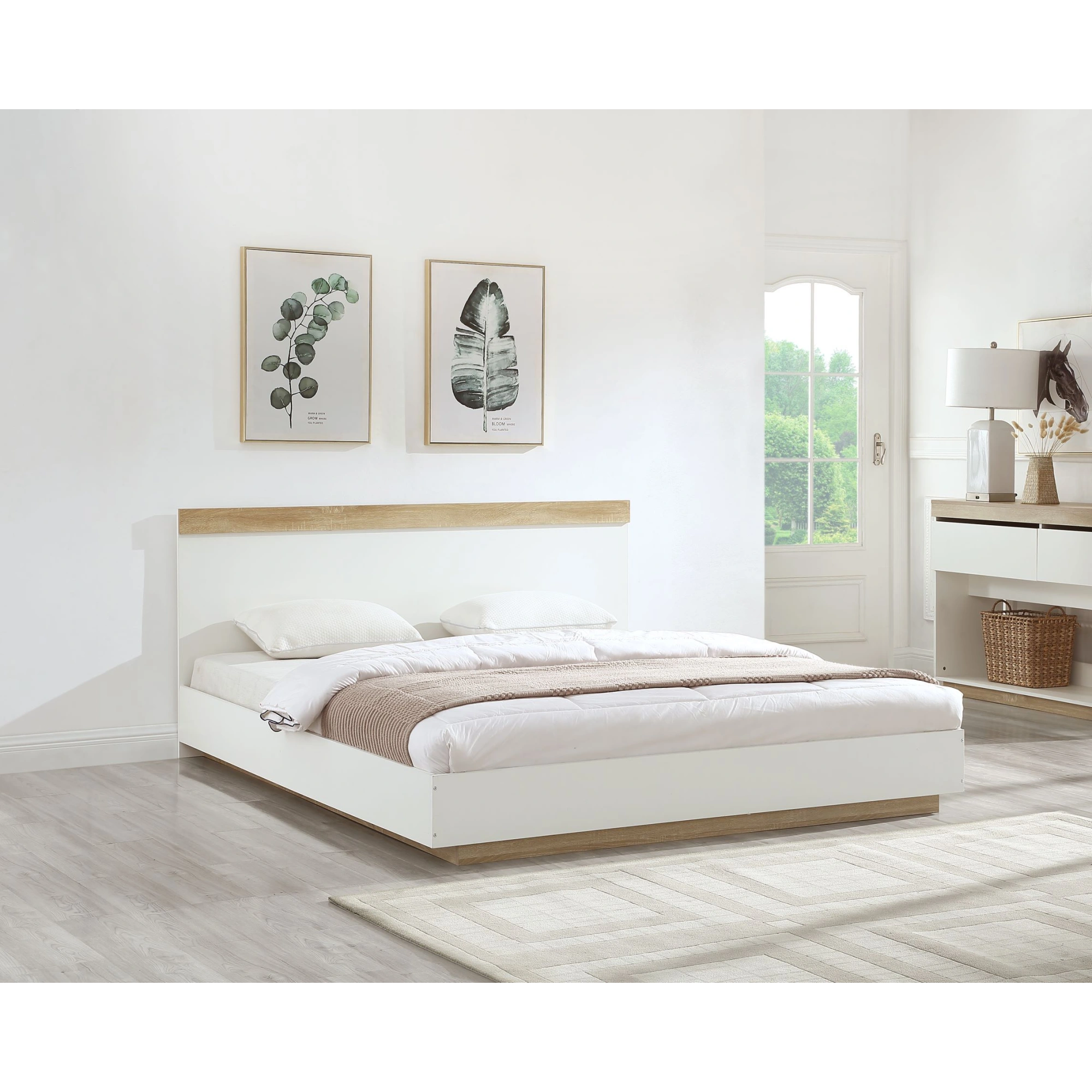 Lifely Cuppa Wooden NZ Queen Bed Frame