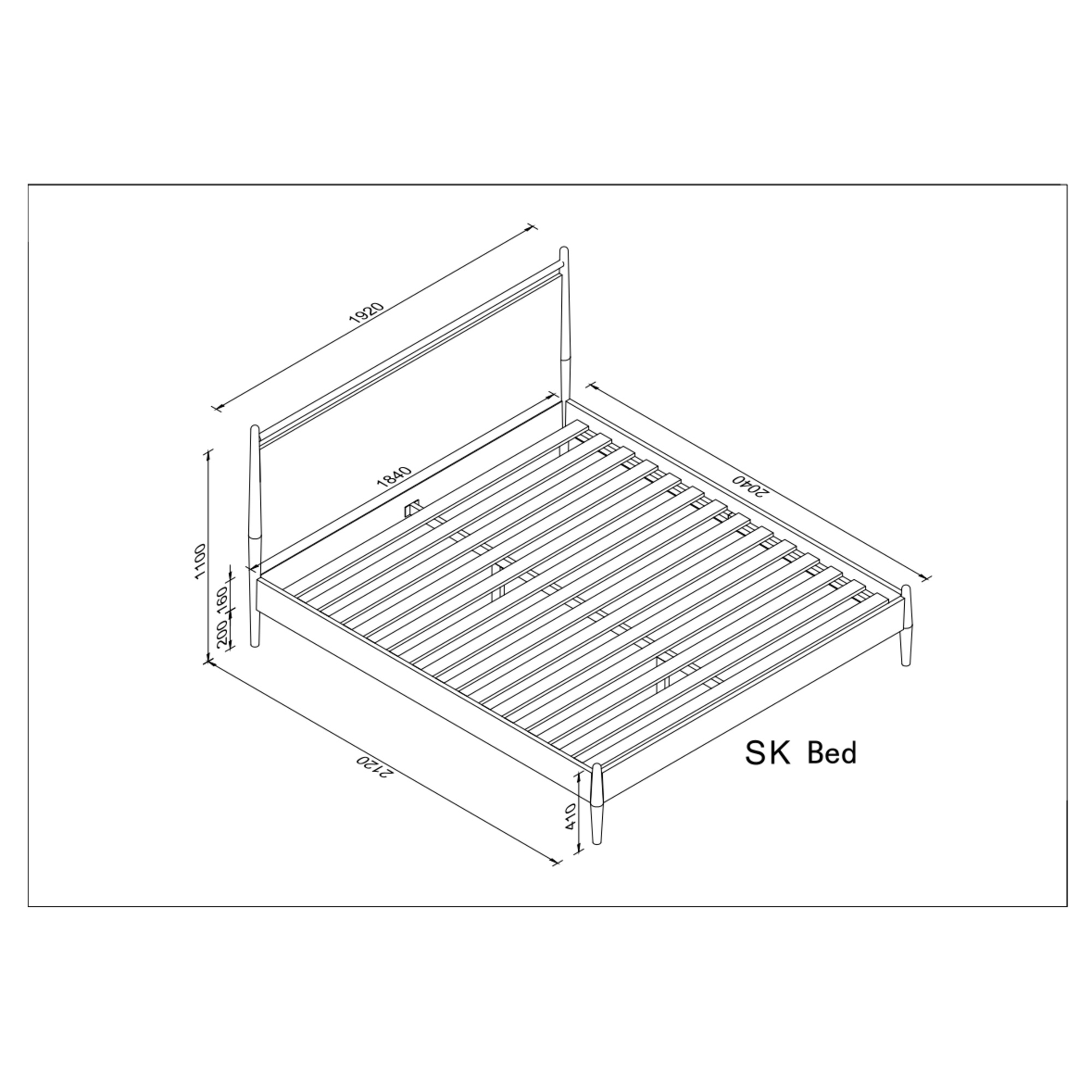 MODE Alexa NZ Super King Bed Frame