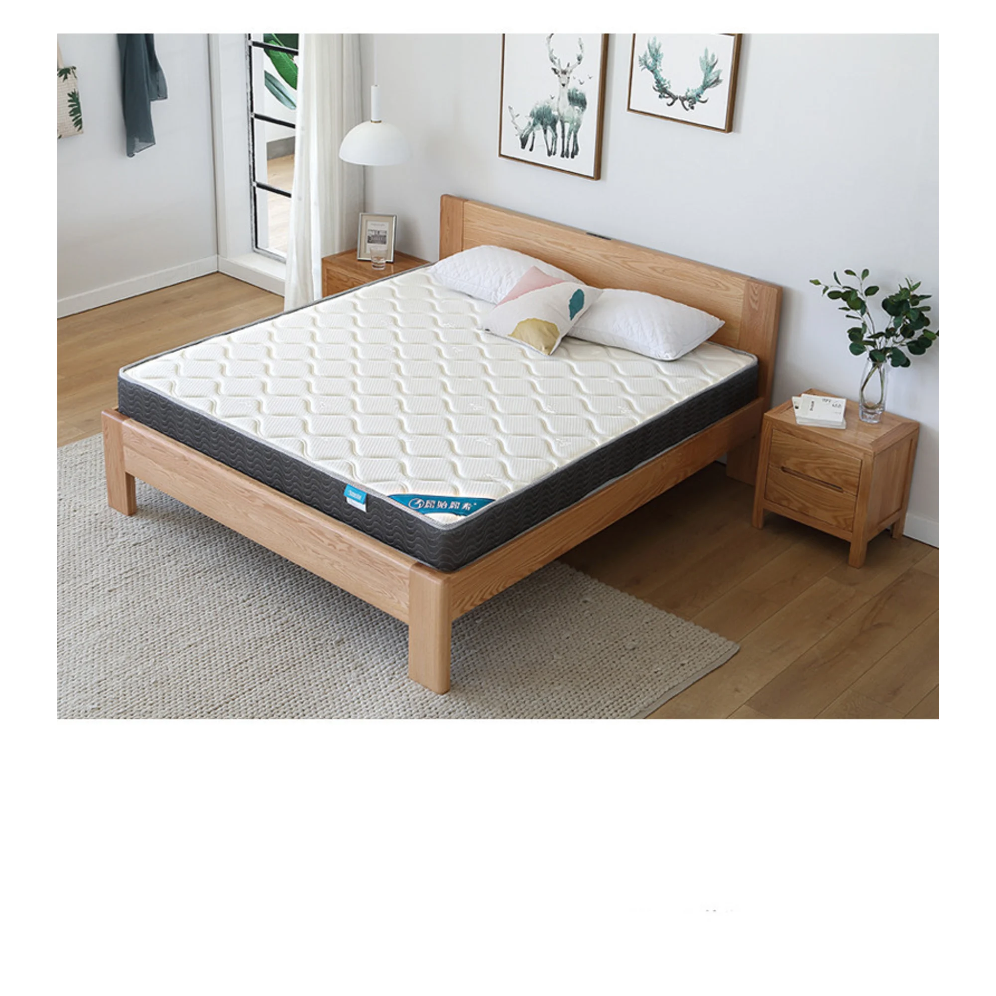 SolidWood Simeng Spring Mattress - Extra-Firm - Global Double