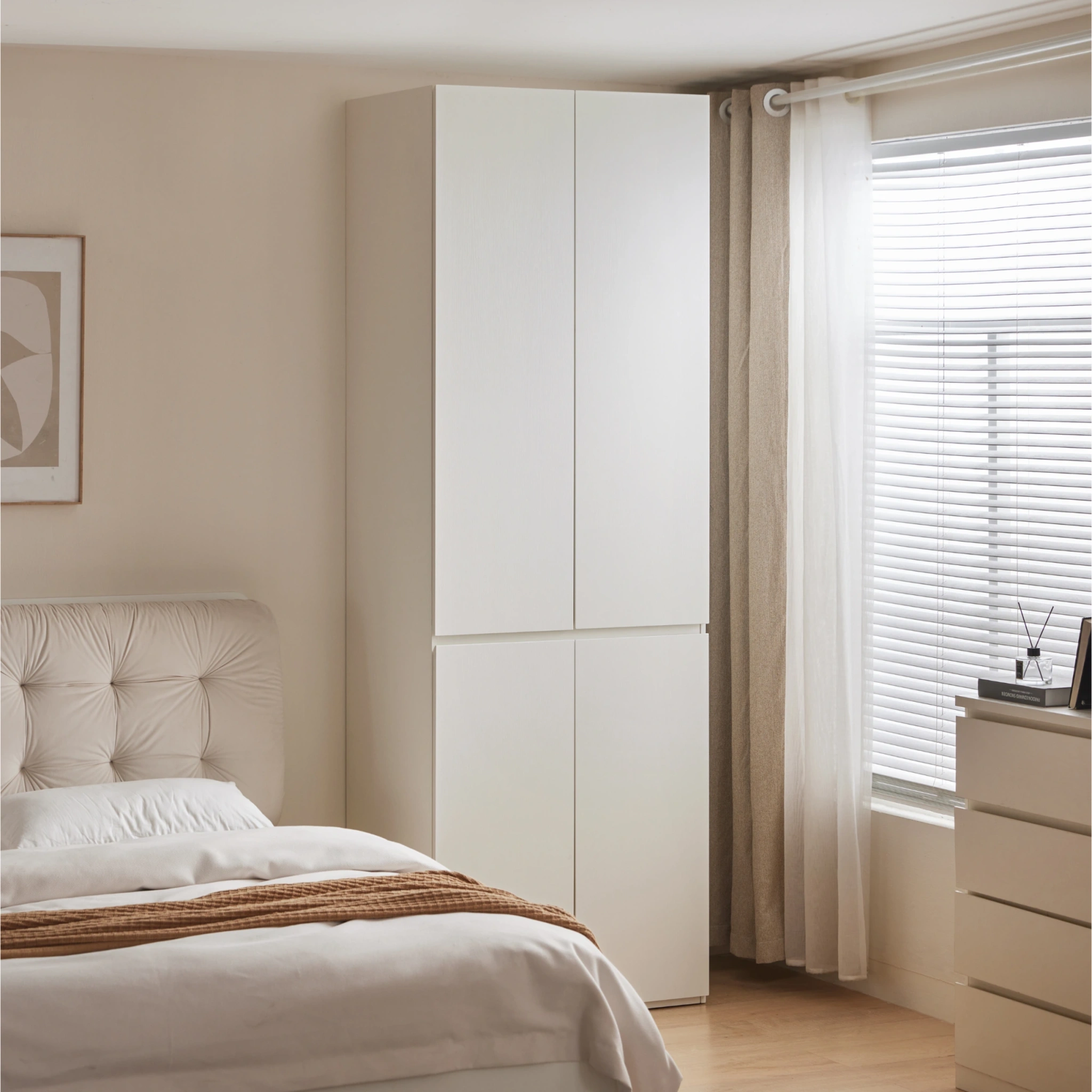 Linspire Serene 2-Door Wardrobe