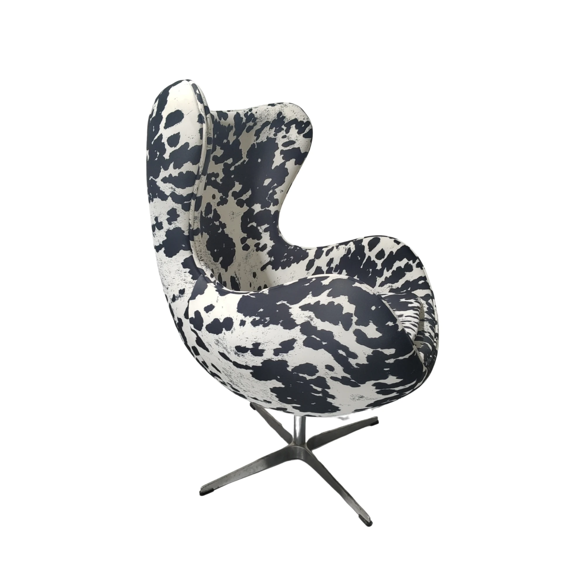 MODE Arne Jacobsen Egg Cowhide Chair Replica