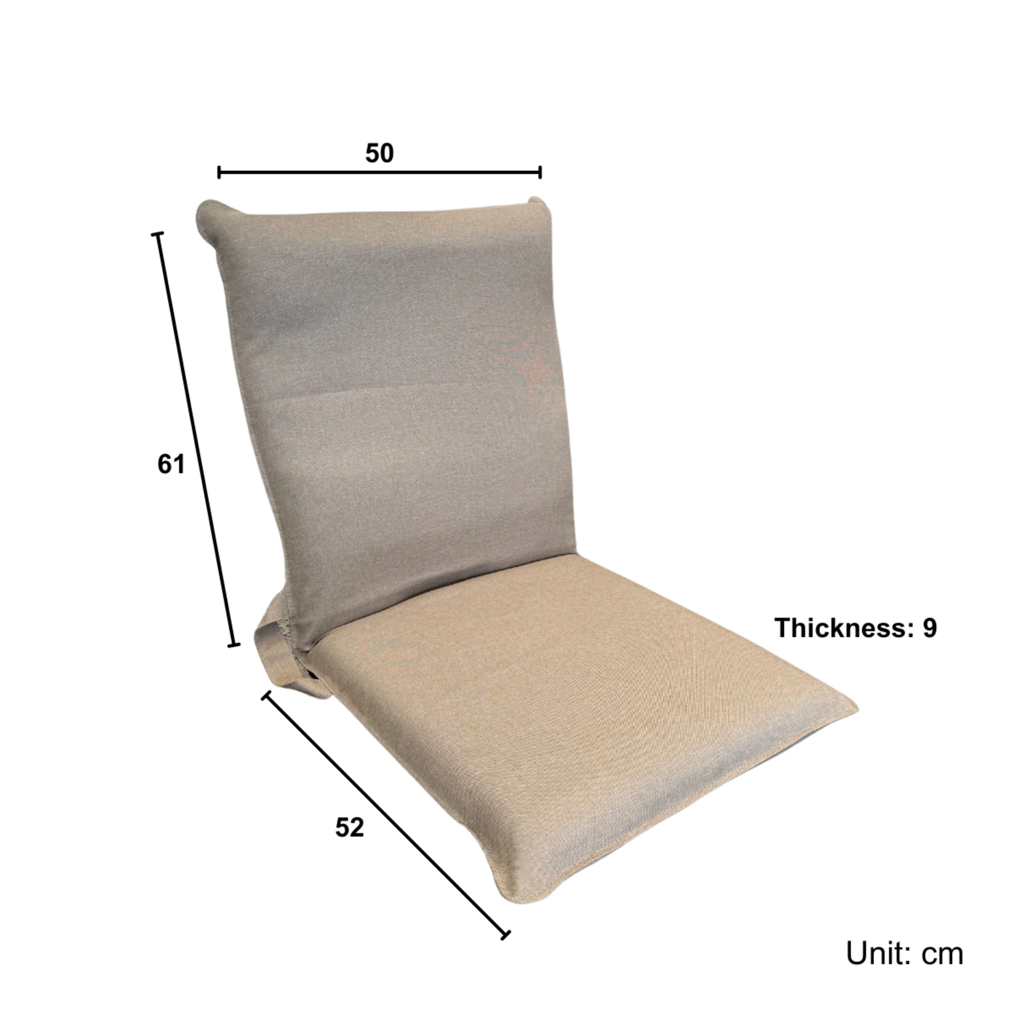 Urbana Japanese Futon Lounge, Ivory