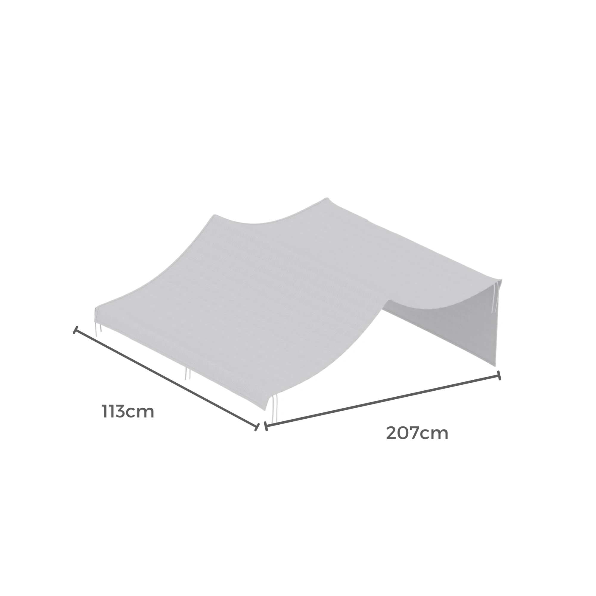 Boori Treehouse Kids Loft/Bunk Bed Tent Canopy, Blueberry