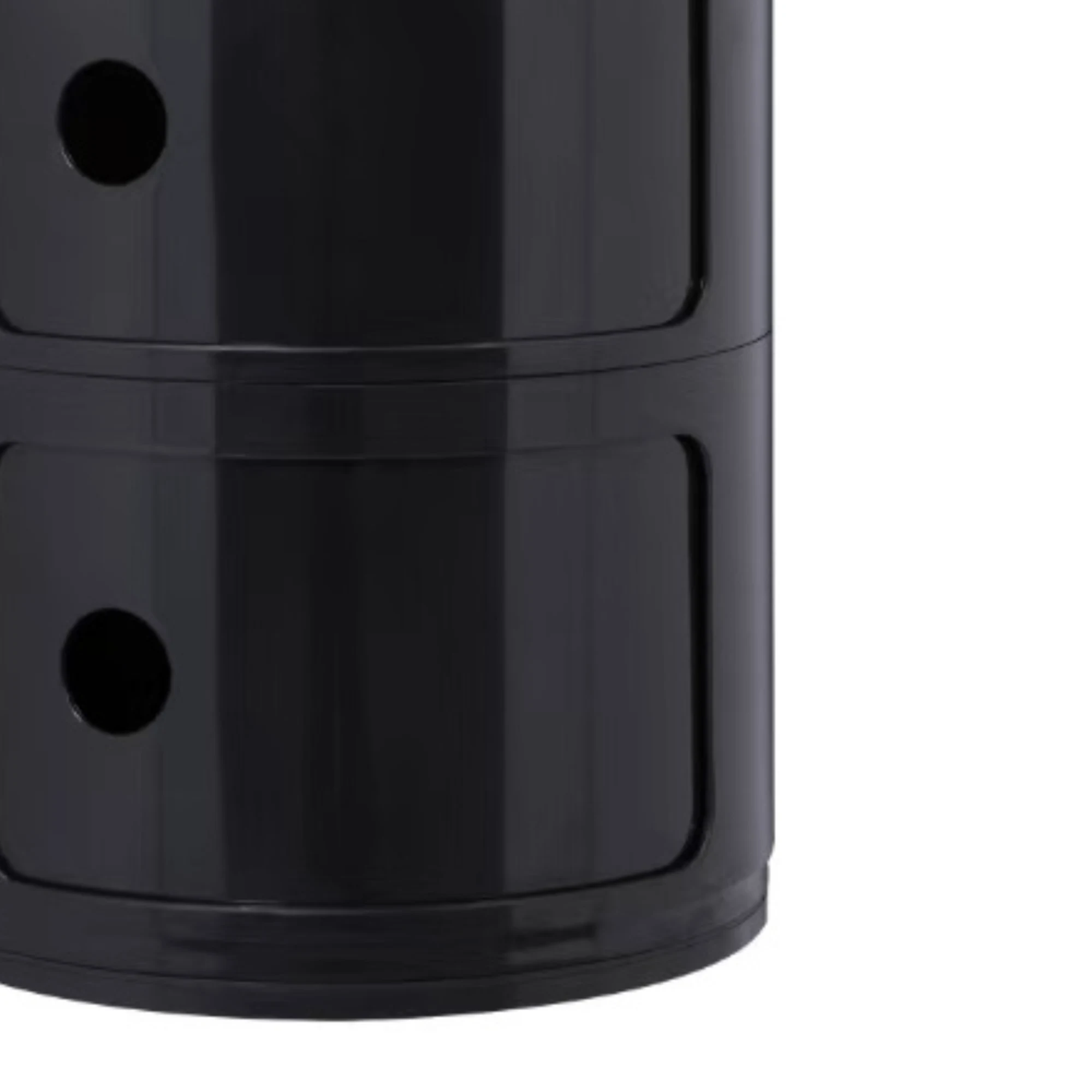 MODE Anna Ferrieri Componibili 3 Tier Storage Unit Replica, Black