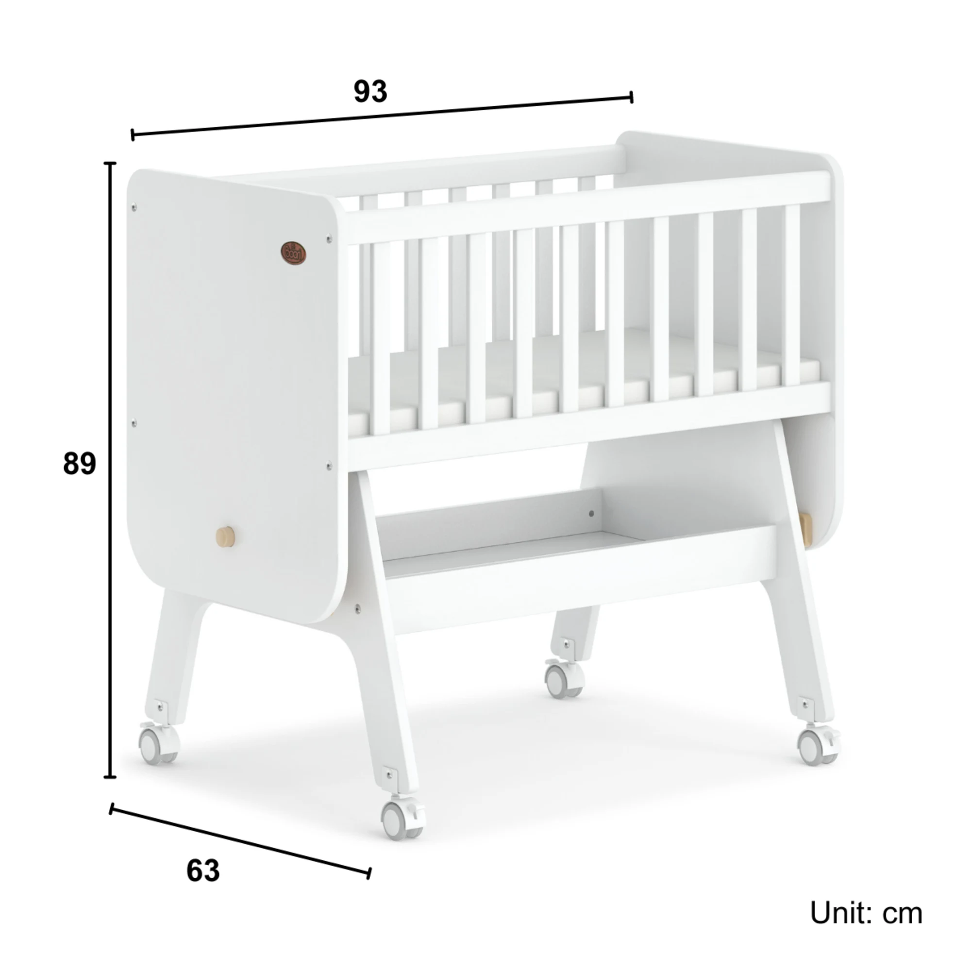 Boori Neat Kids Rocking Cradle, Barley