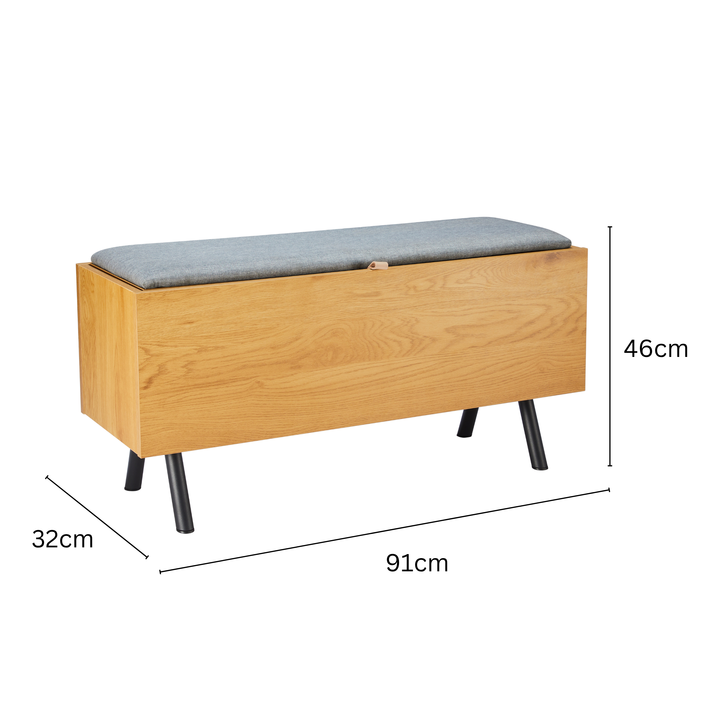 Loft Nordic Shoe Bench with Storage