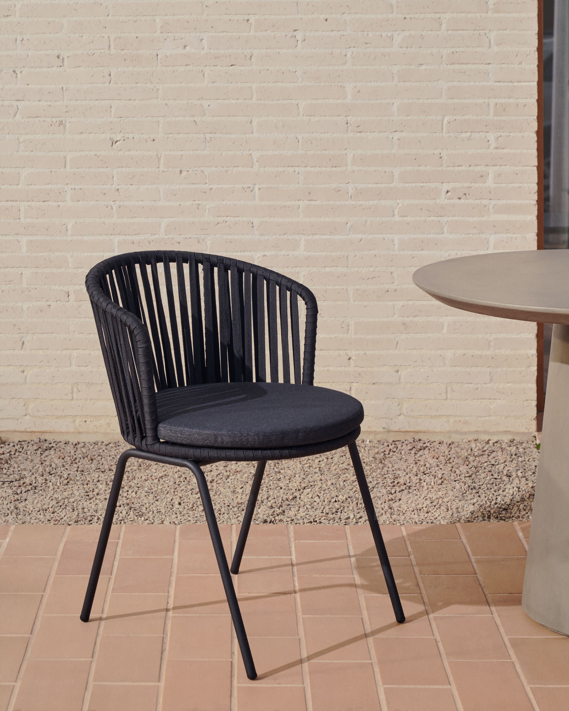 Kave Home Saconca Dining Chair, Black, Set of 4