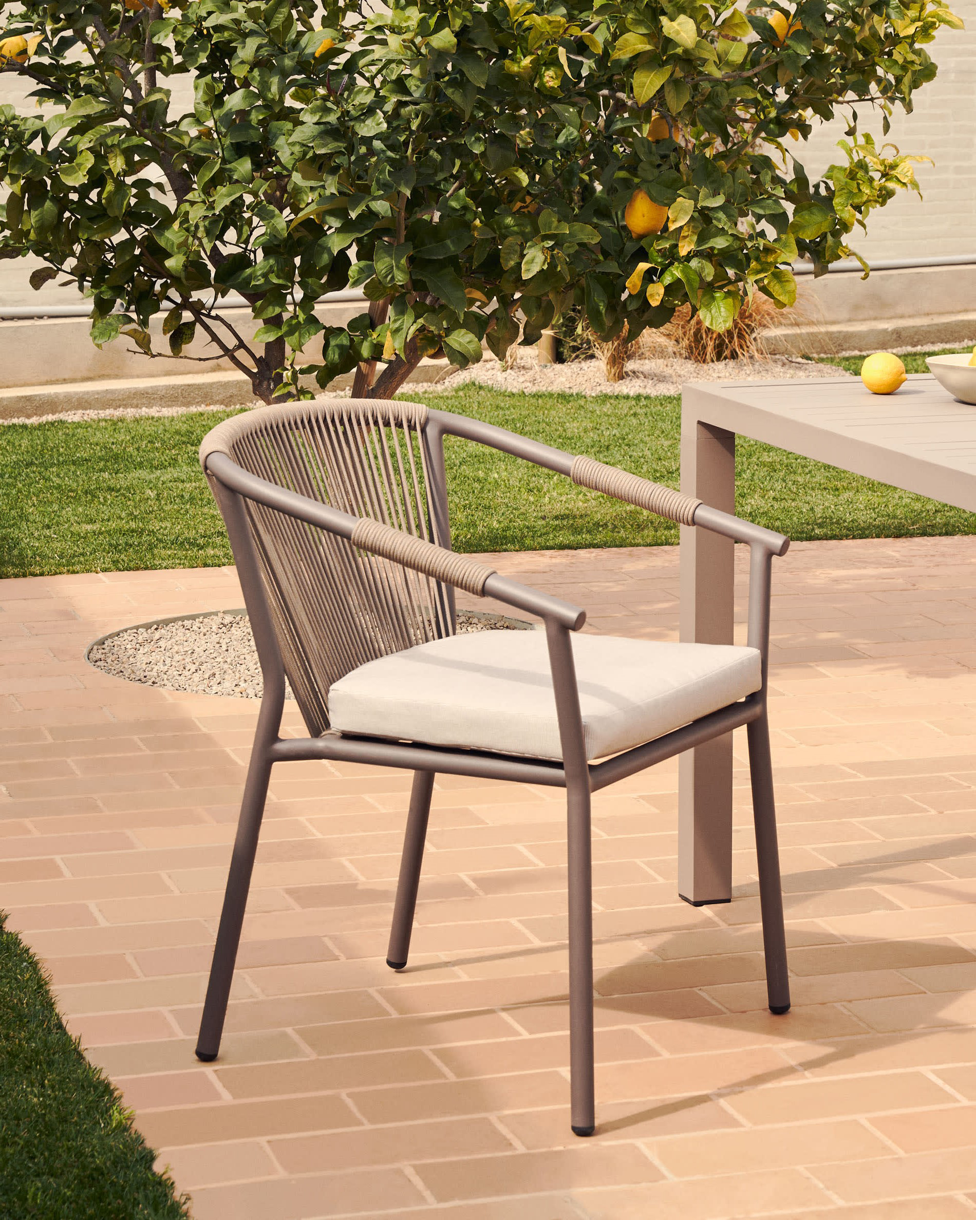 Kave Home Xelida Dining Chair, Brown, Set of 4