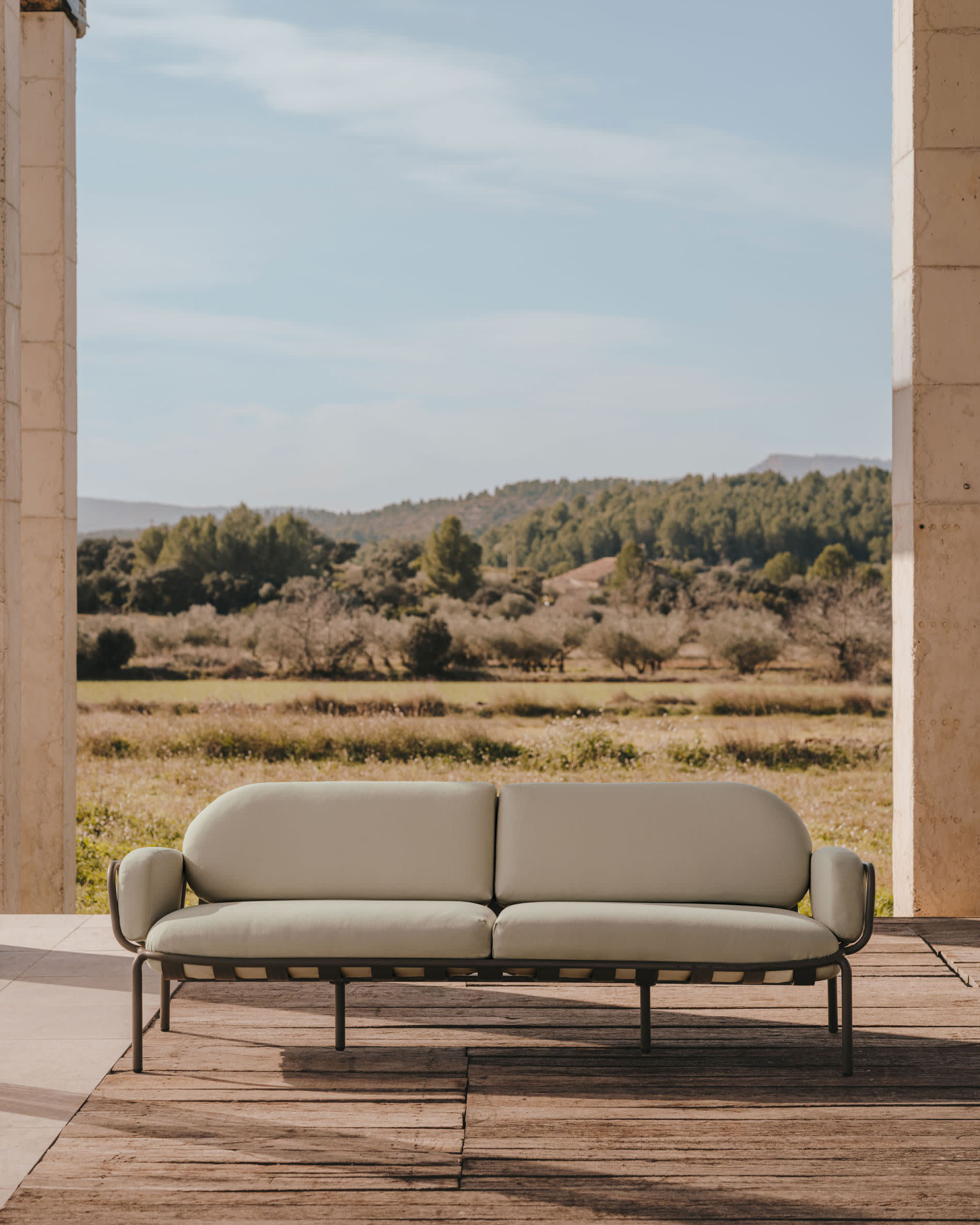 Kave Home Joncols 3-Seat Sofa