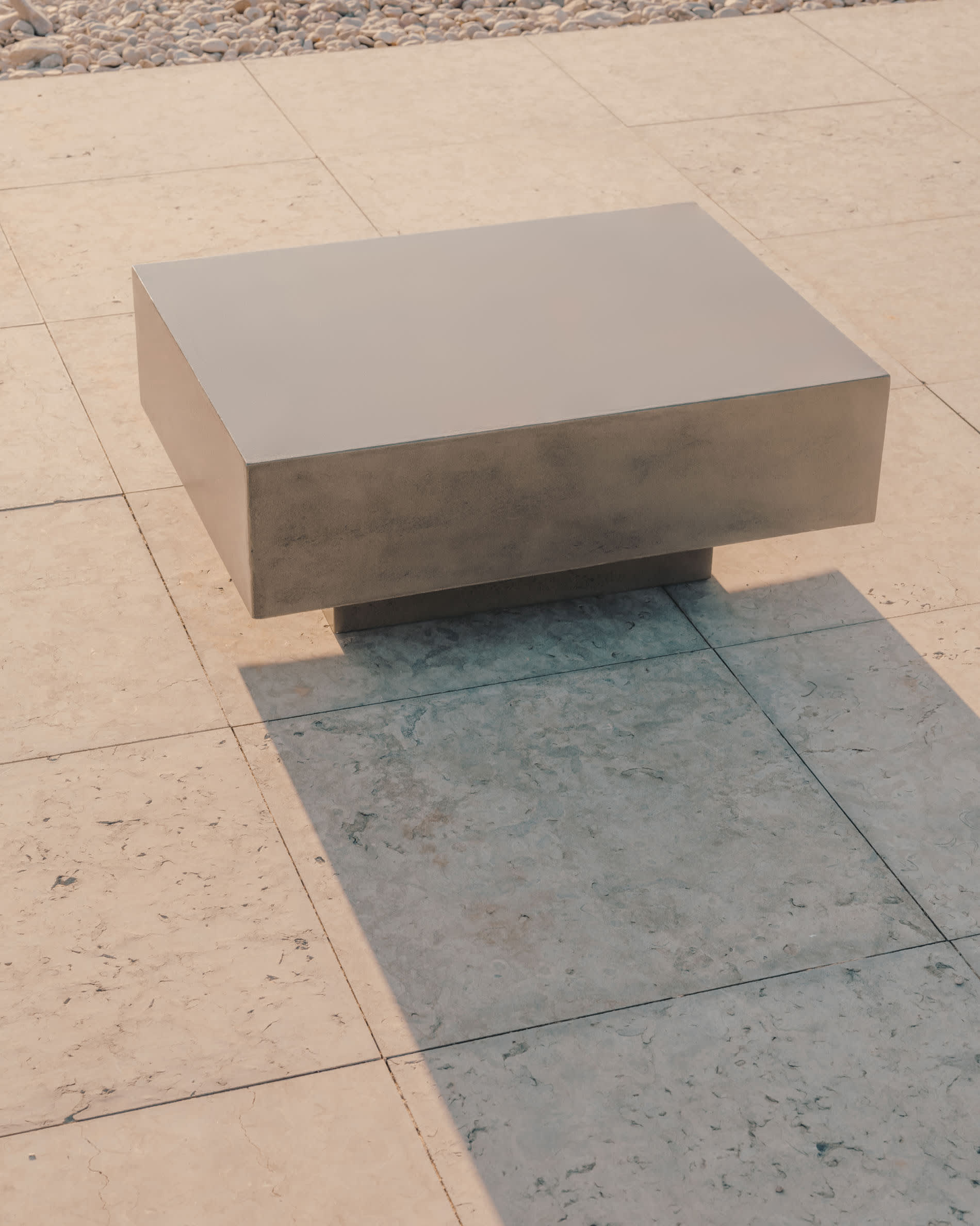 Kave Home Rustella Cement Coffee Table