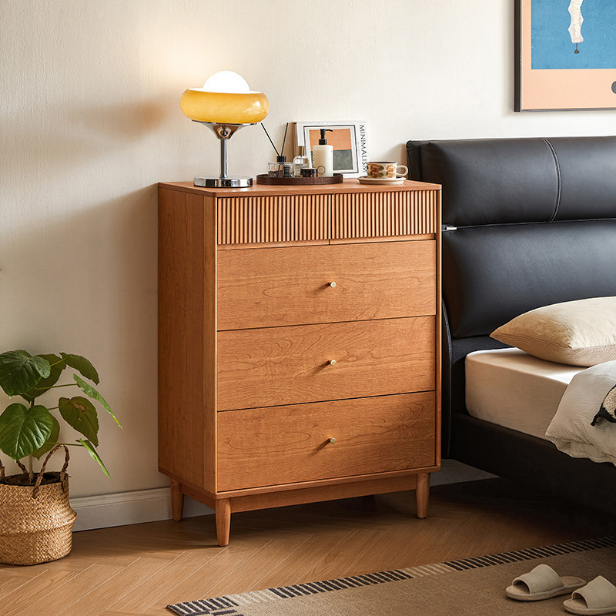 Linspire Railan Chest of 5 Drawers