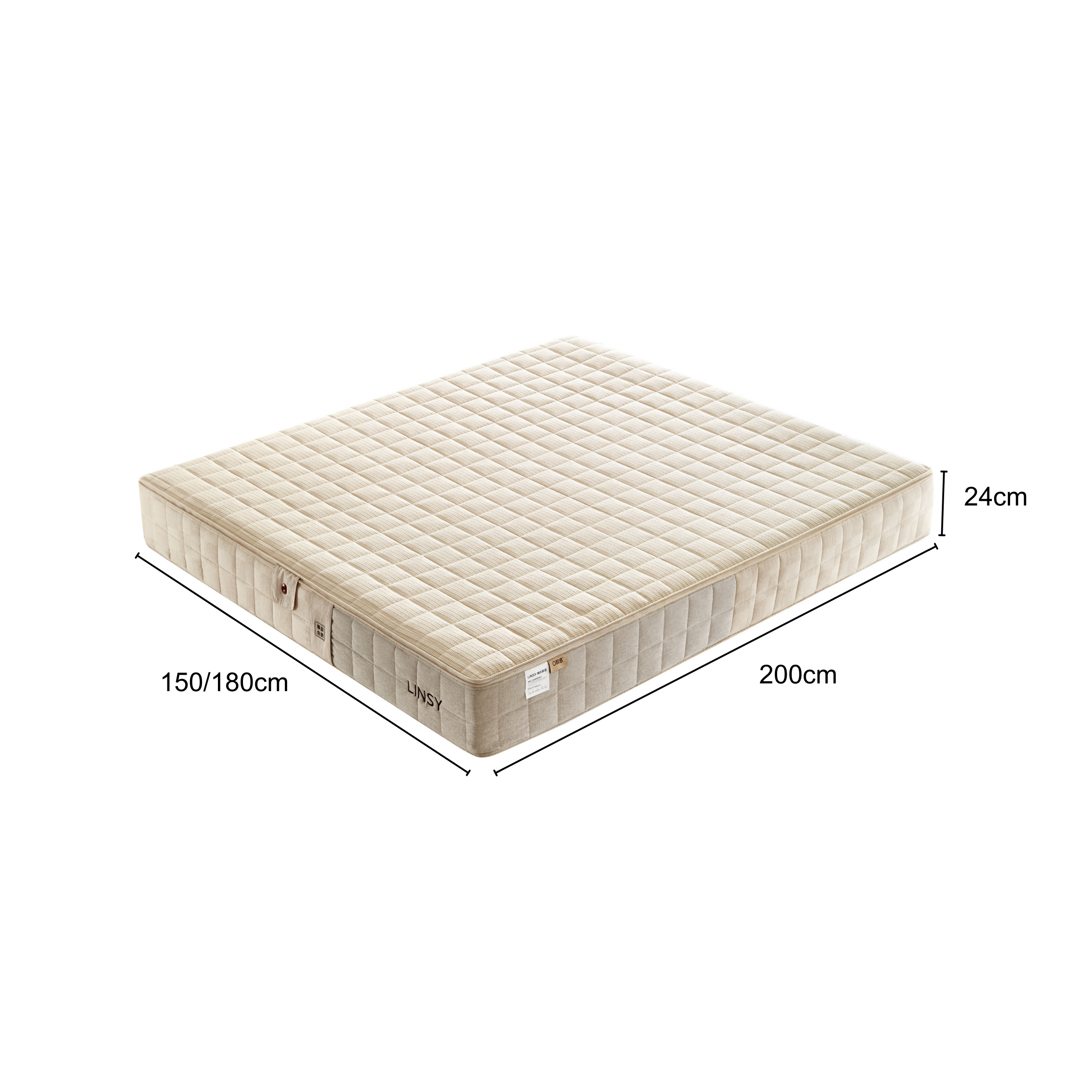 Linspire Cloudon Pocket Spring Mattress - Medium Firm - Global Queen