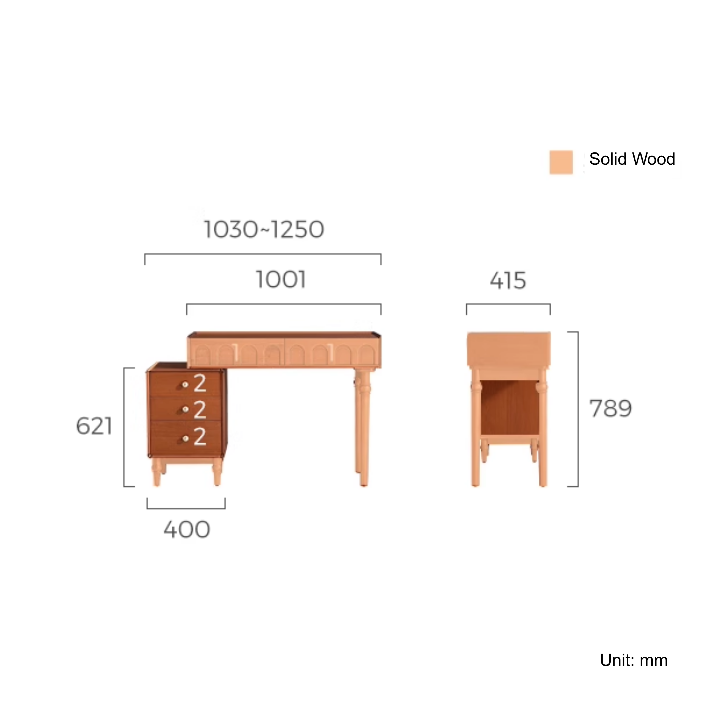 Linspire Gaenor Dressing Table