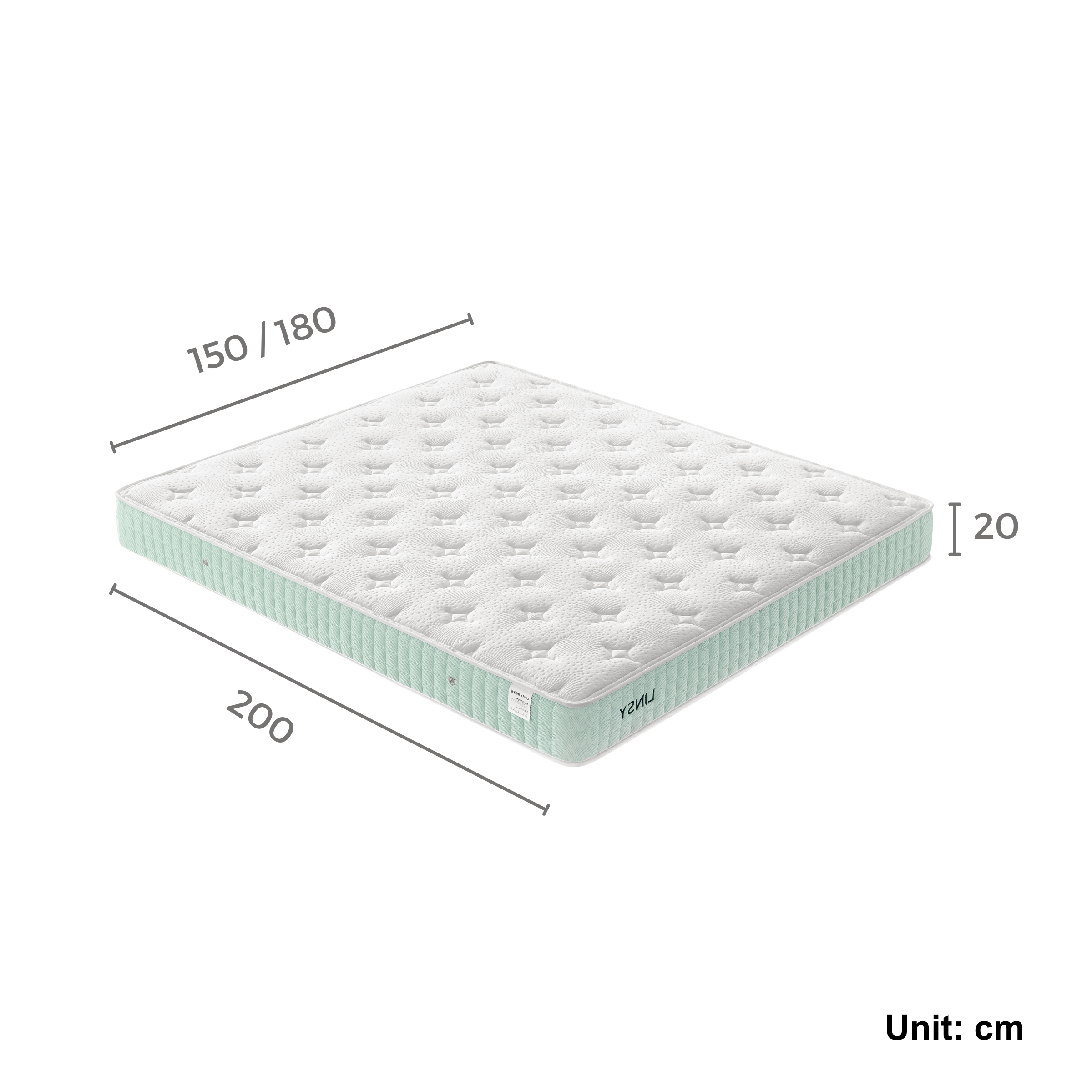 Linspire Sleno Pocket Spring Mattress - Medium Firm - Global Super King