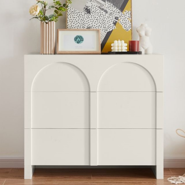 Lifely Arch Sideboard with 3 Drawers