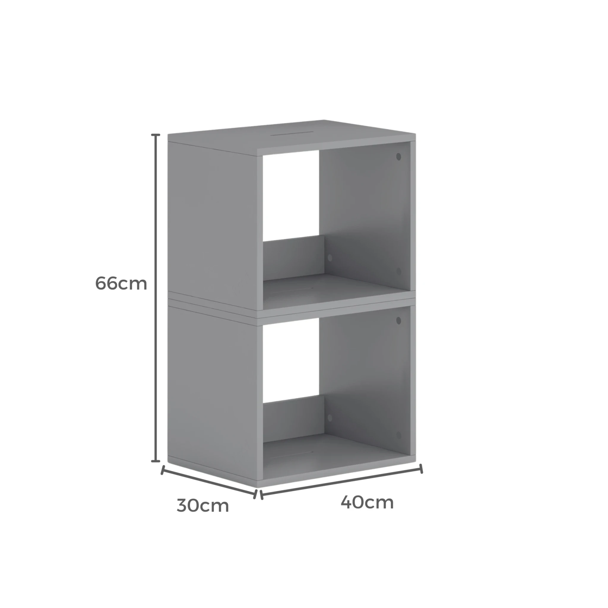 Boori Neat Kids Modular Box 2pk, Barley White