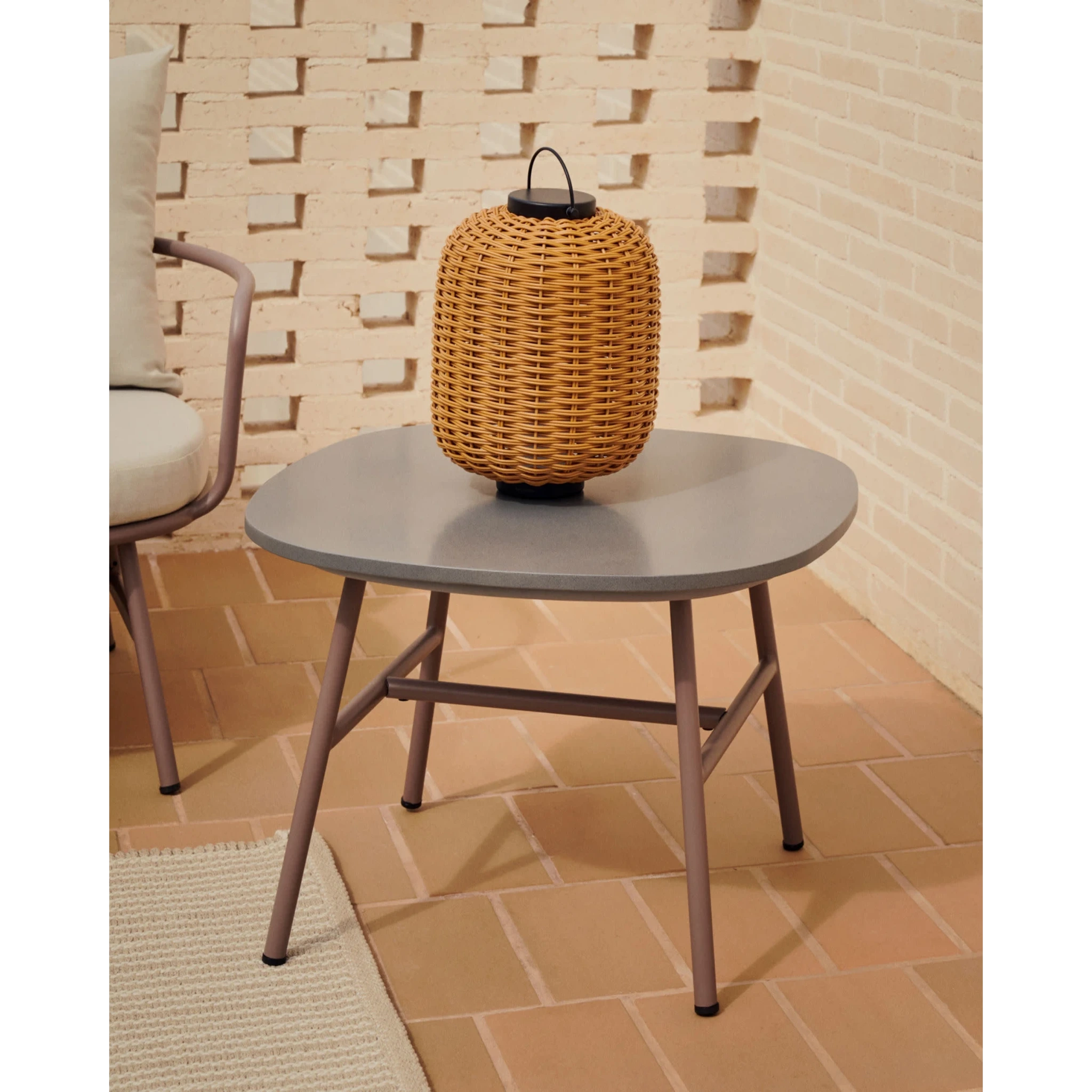 Kave Home Bramant Side Table, Mauve