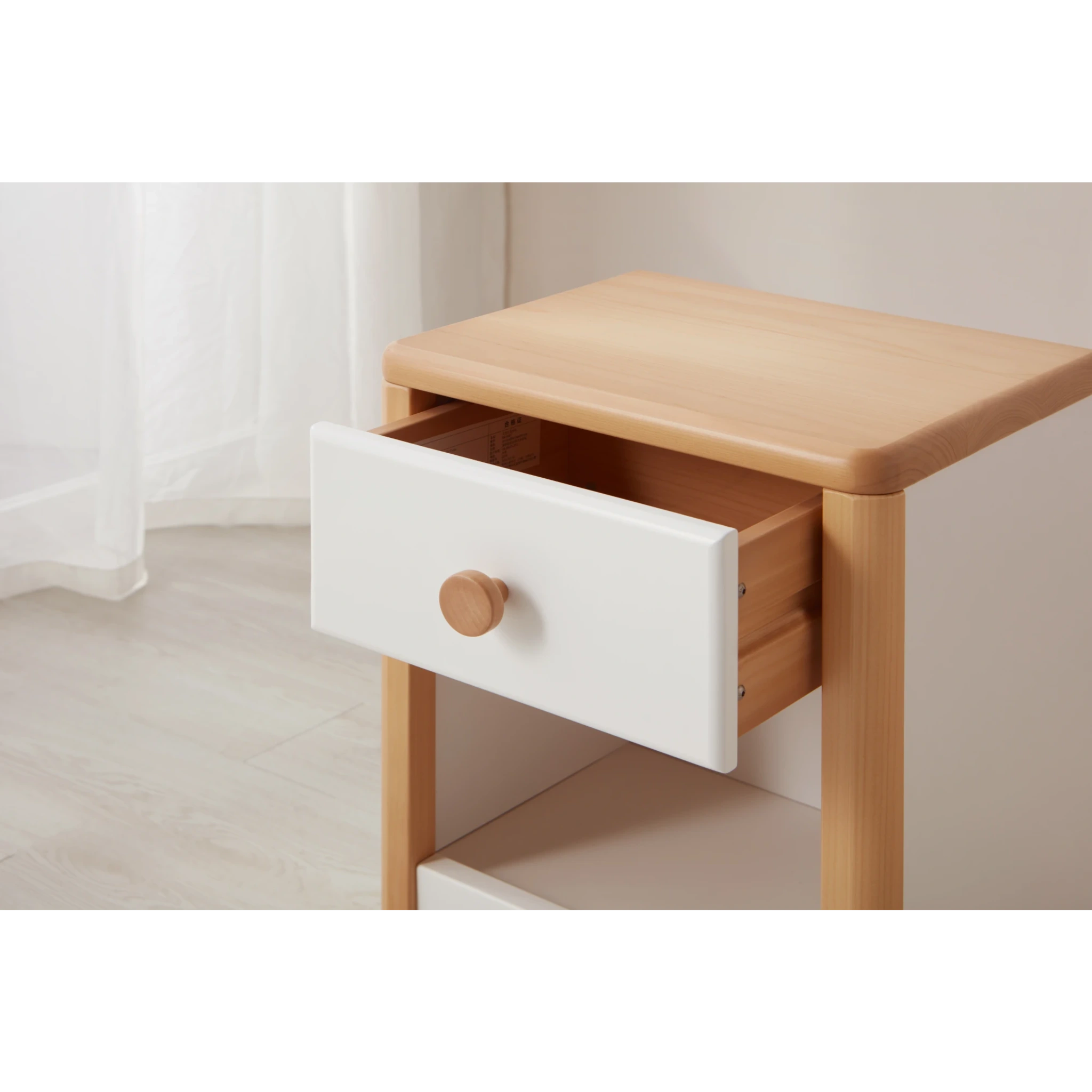 Boori Avalon Kids Bedside Table, Barley