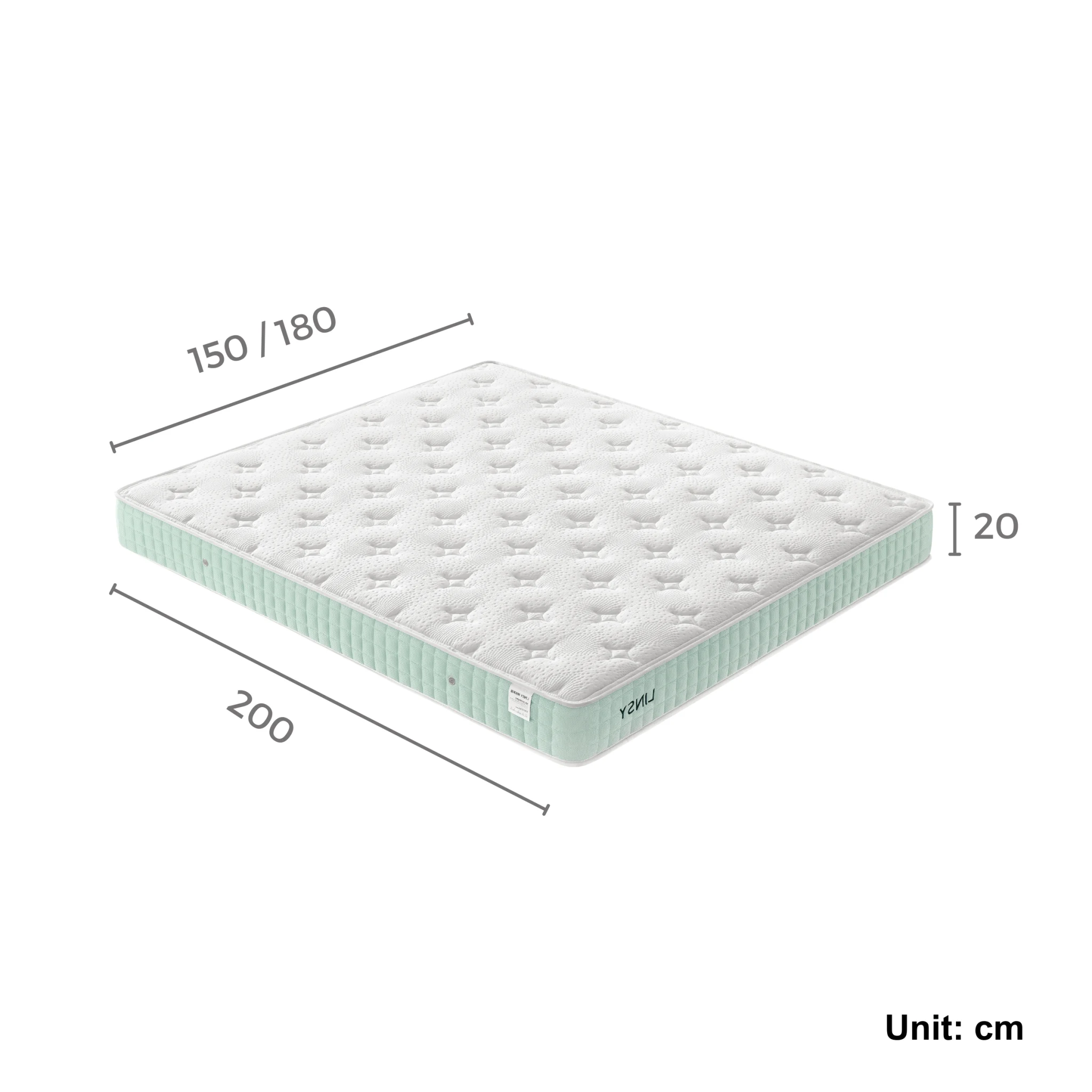 Linspire Sleno Pocket Spring Mattress - Medium Firm - Global Super King