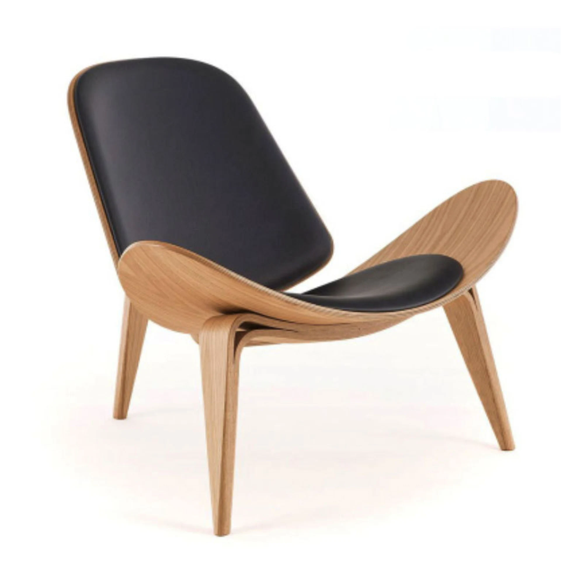 Black, Natural Wood