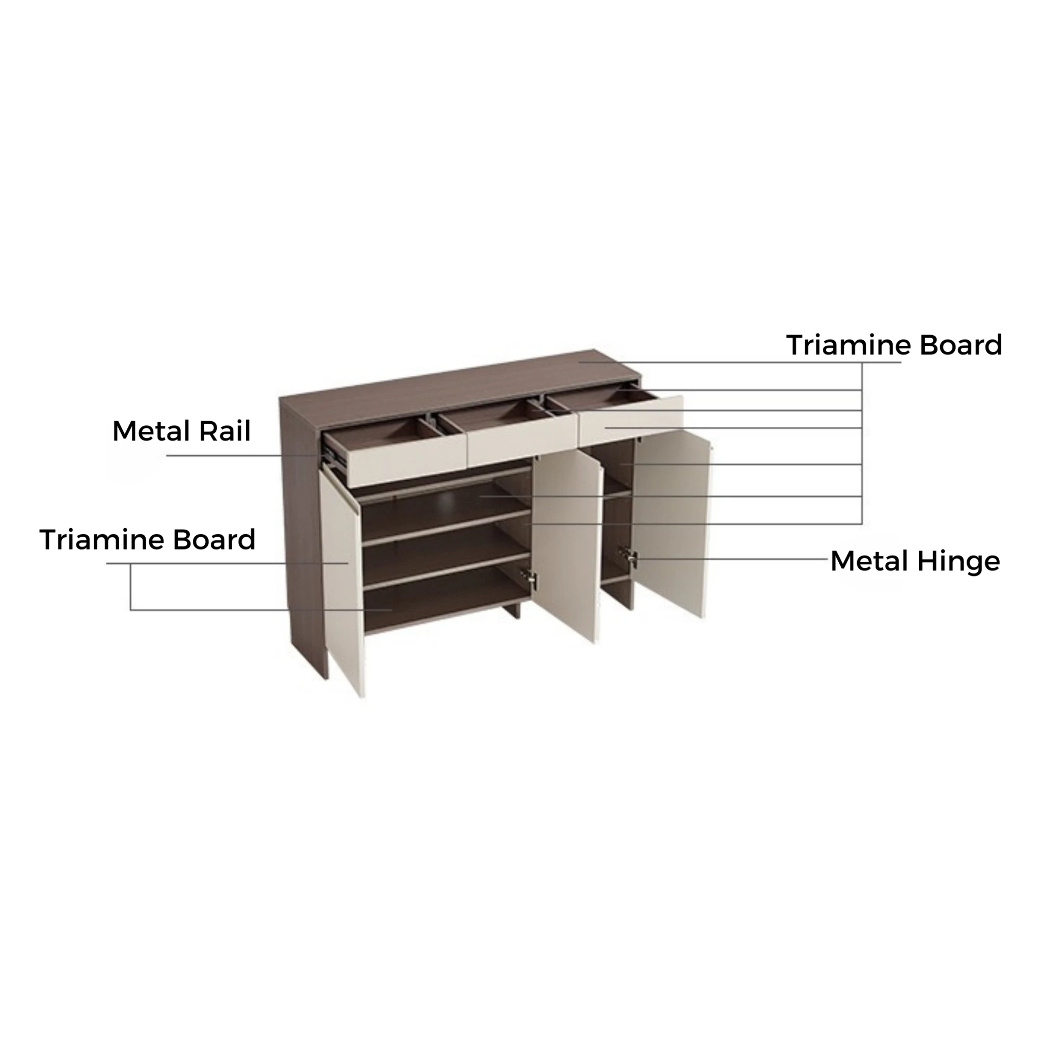 Linspire Vanko Shoe Cabinet, W120cm