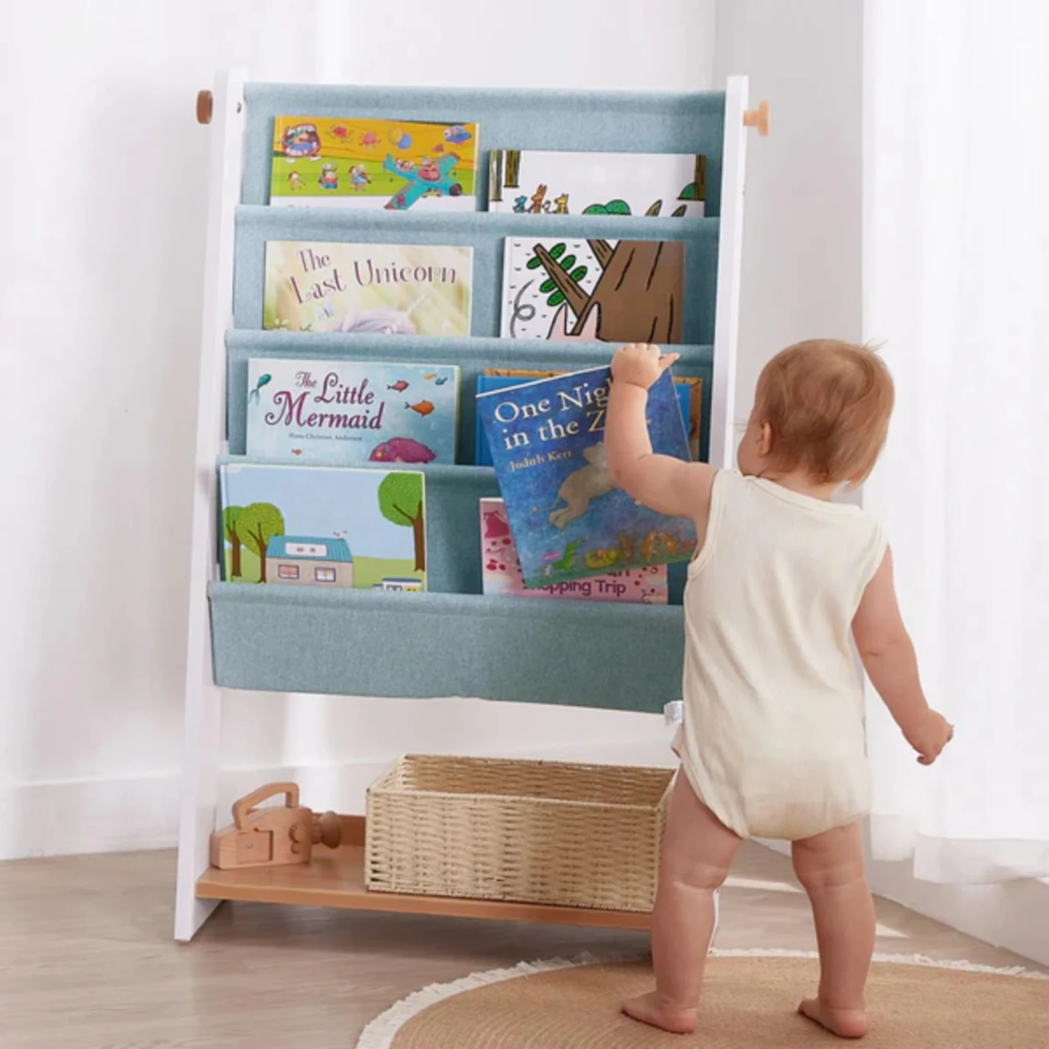 Boori Oslo Kids Bookrack, Barley