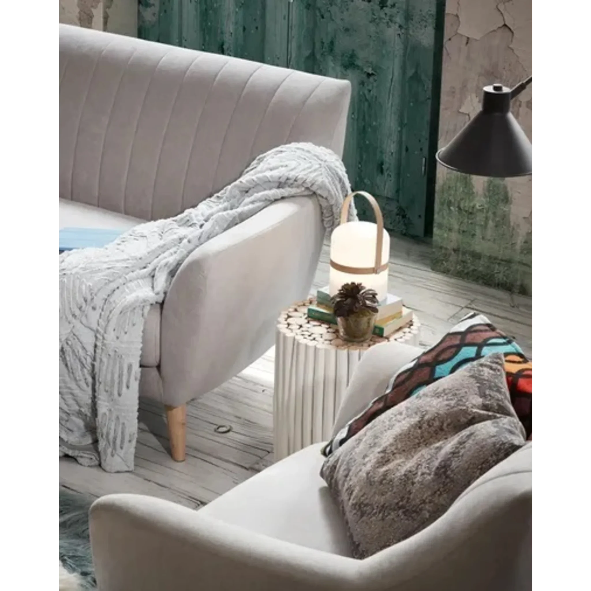 Kave Home Filippo Side Table, White