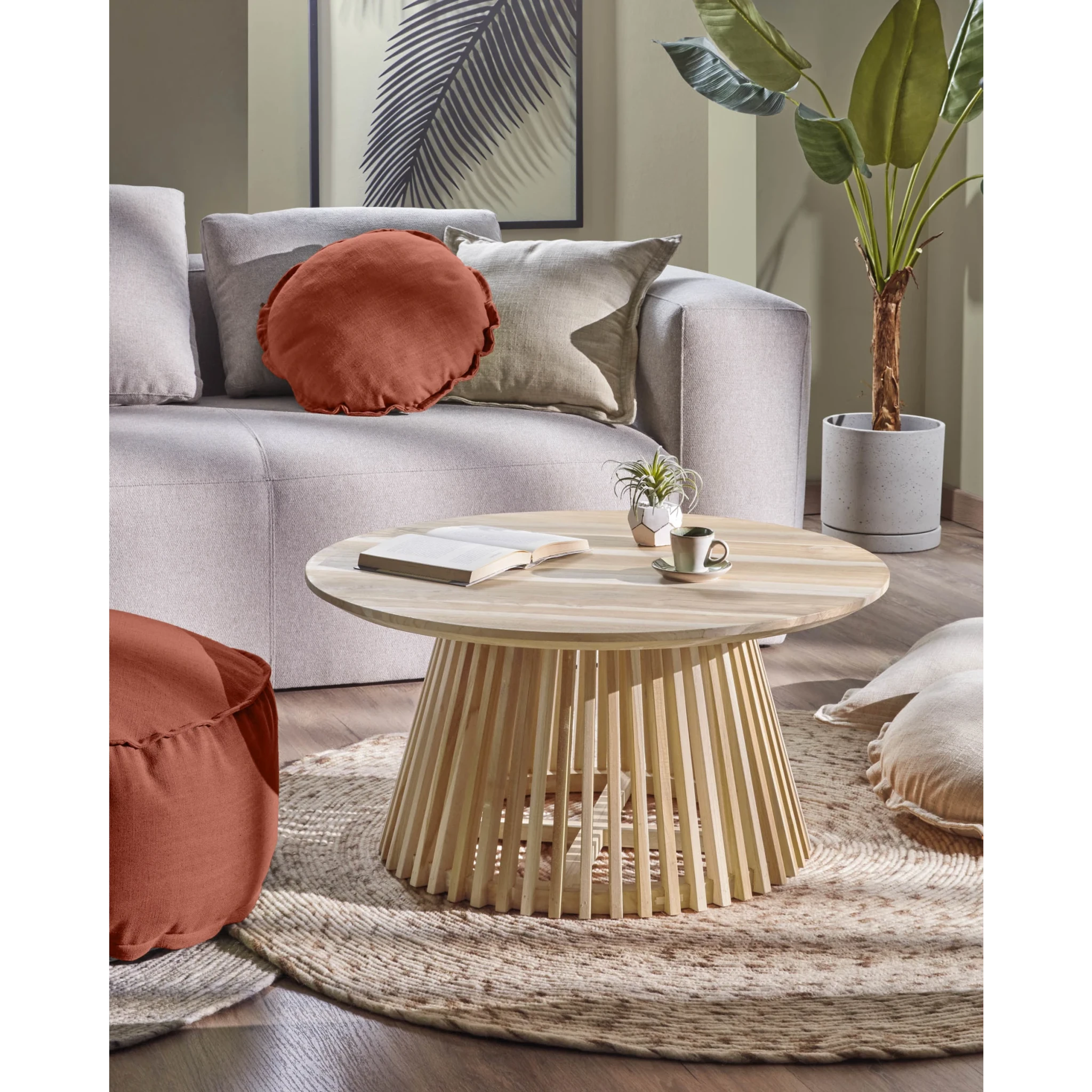Kave Home JEANETTE Solidwood Coffee Table