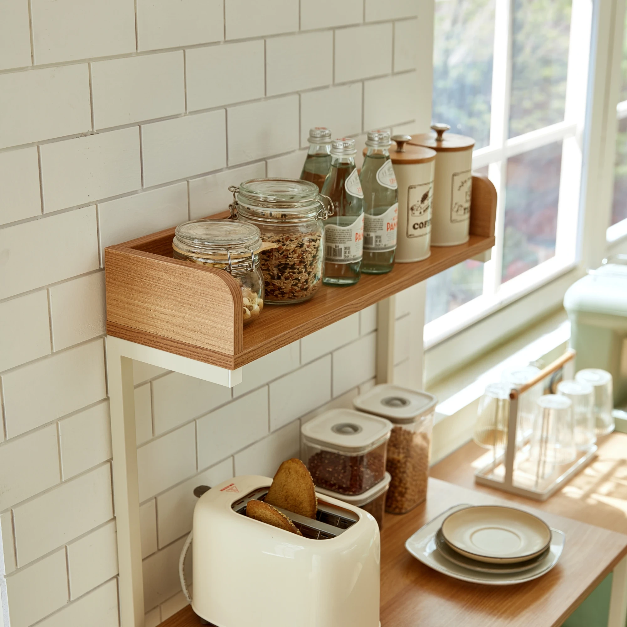 Linspire Delta Movable Kitchen Storage Rack