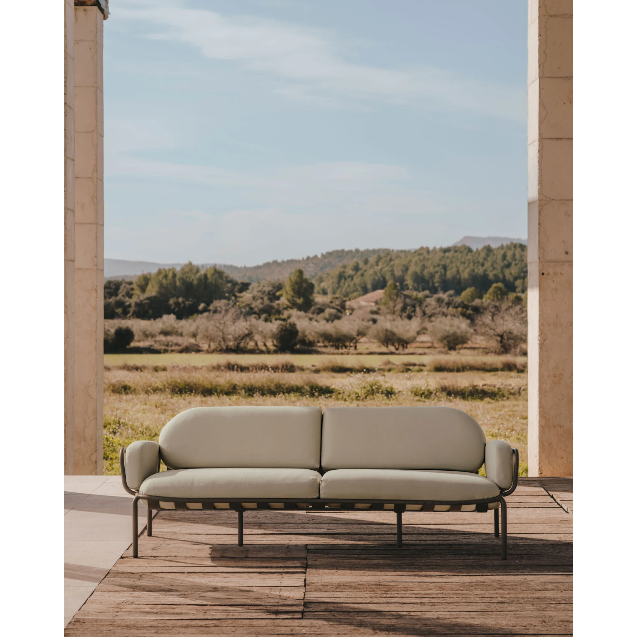 Kave Home Joncols 3-Seat Sofa