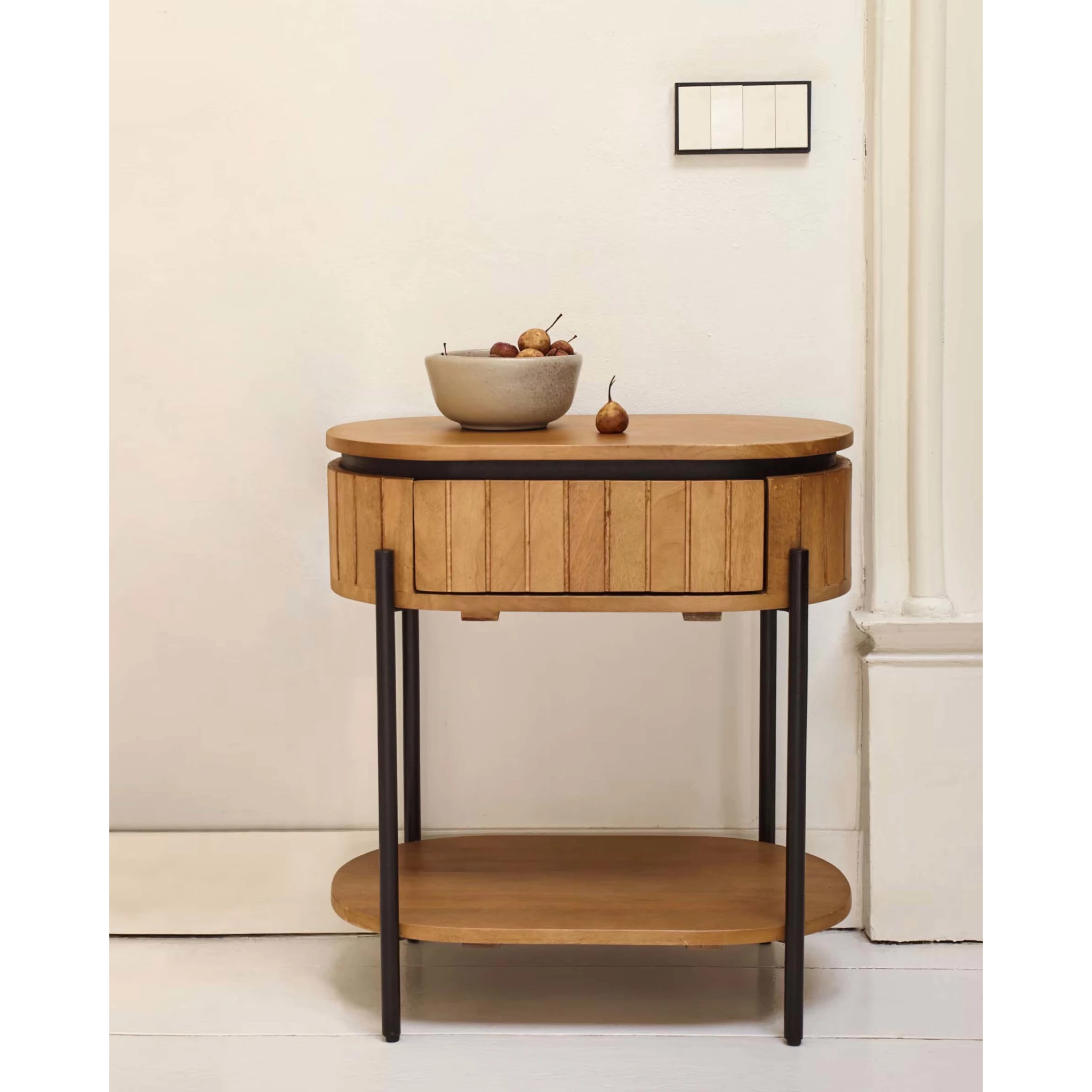 Kave Home Licia 1 Drawer Bedside Table