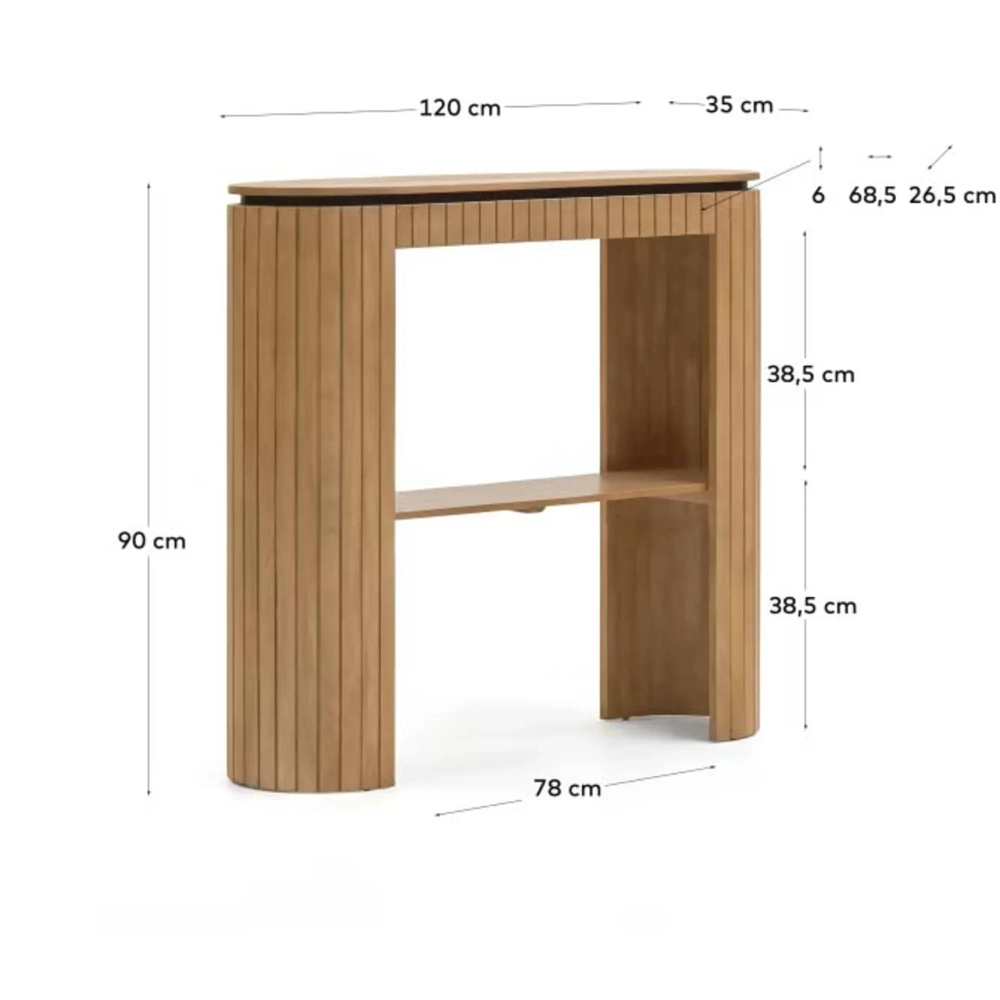 Kave Home Licia Console Table