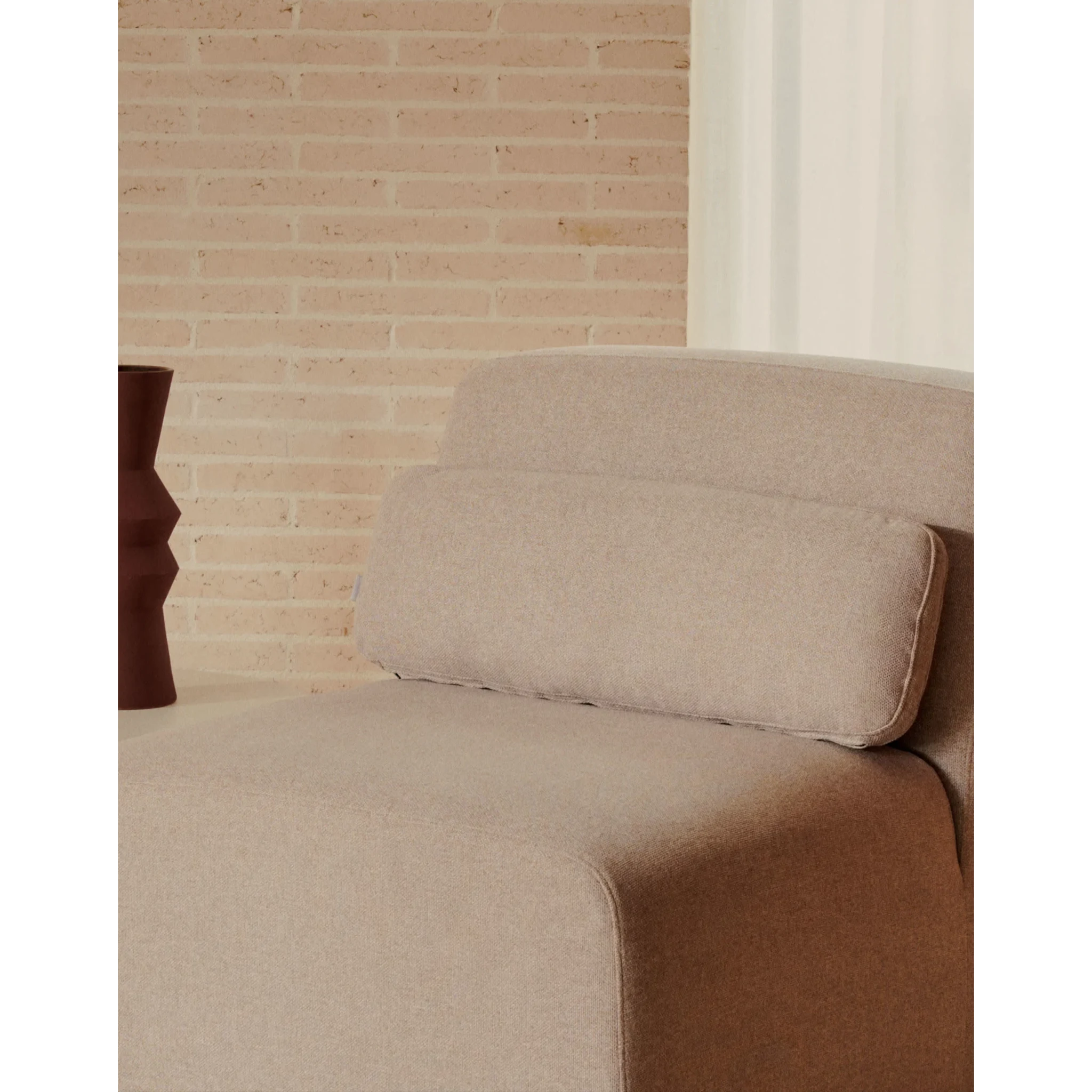 Kave Home Neom Rectangle Cushion, Beige