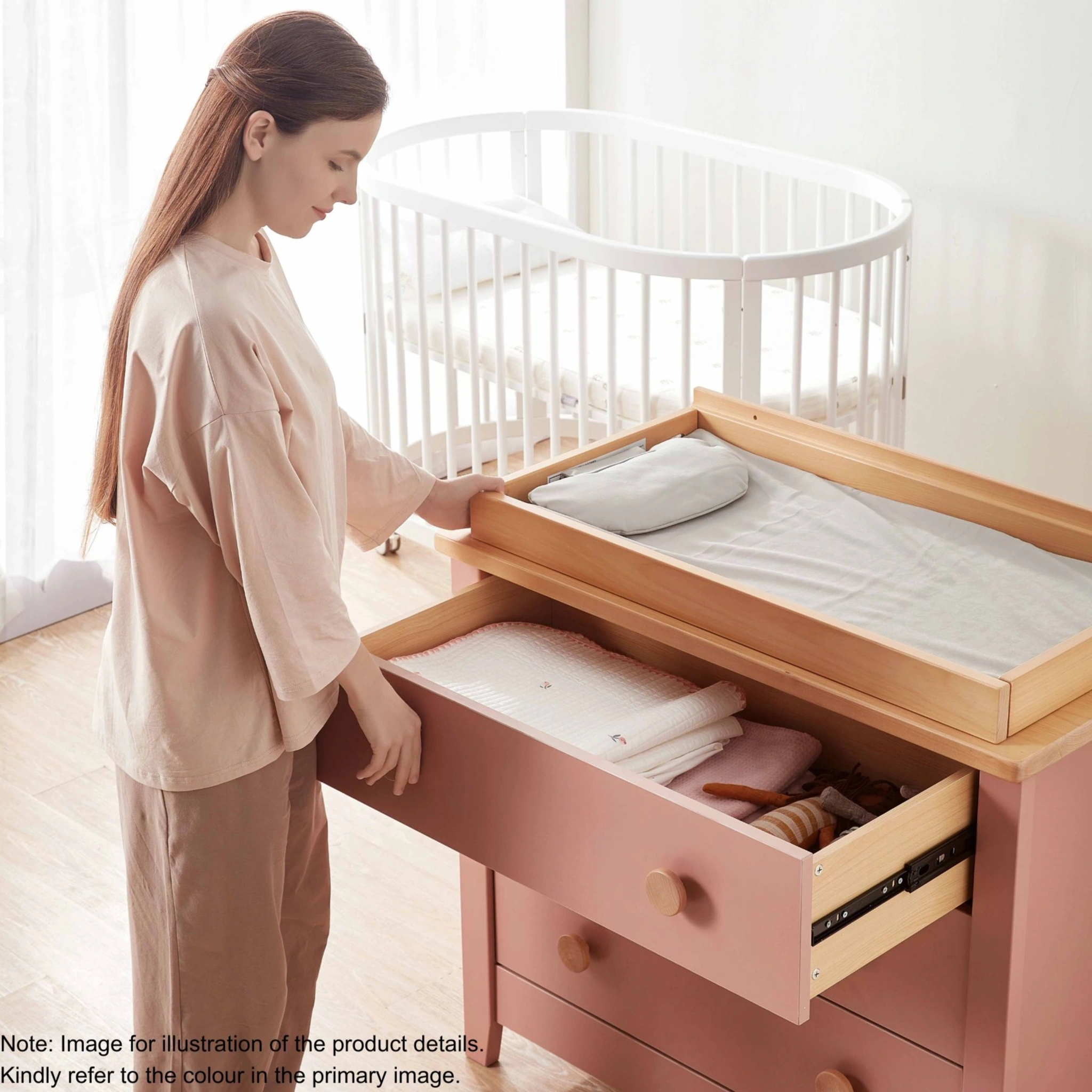 Boori Universal Kids 3 Drawer Chest V23, Pebble