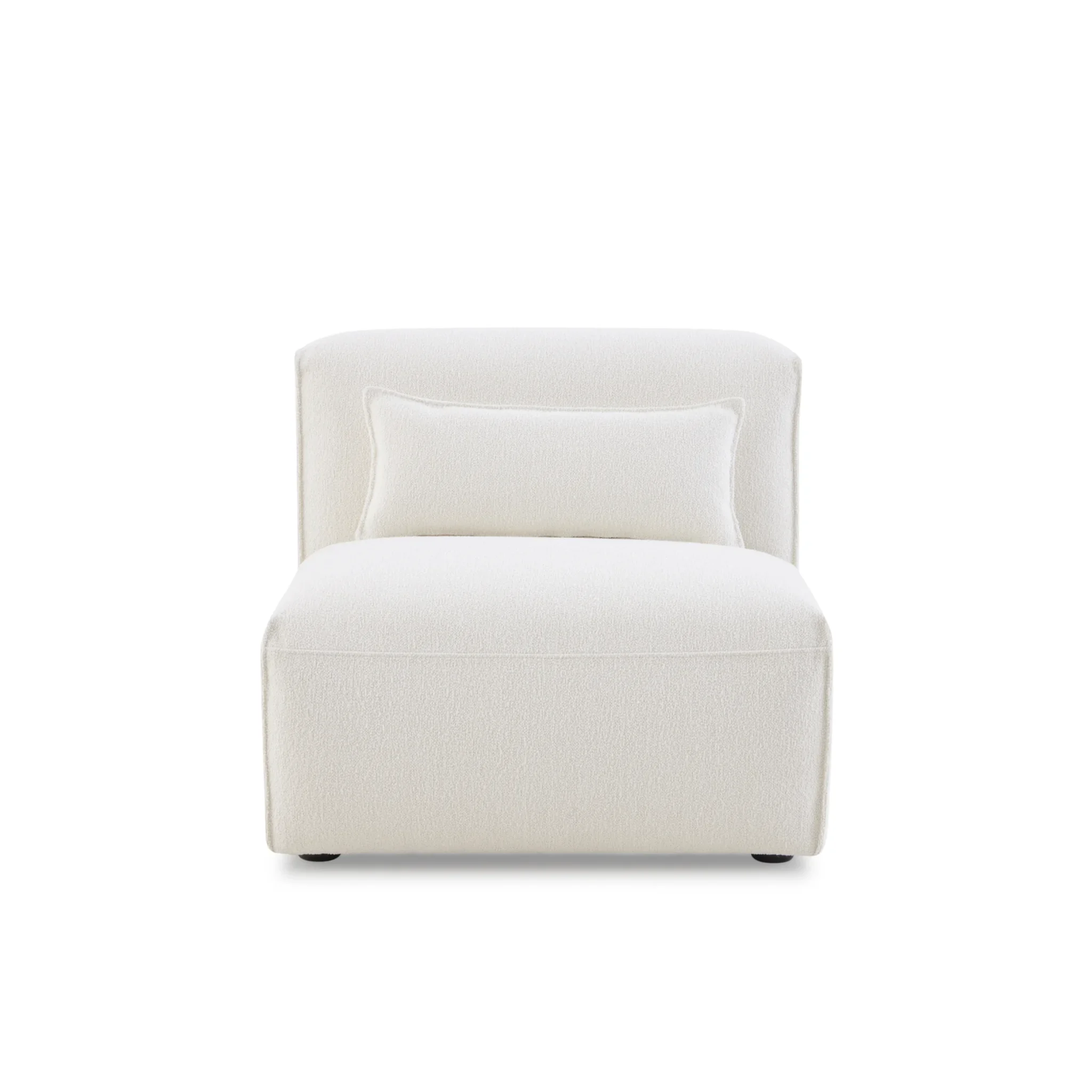 MODE Bravo 1-Seater Sofa Module, Boucle, Creamy White