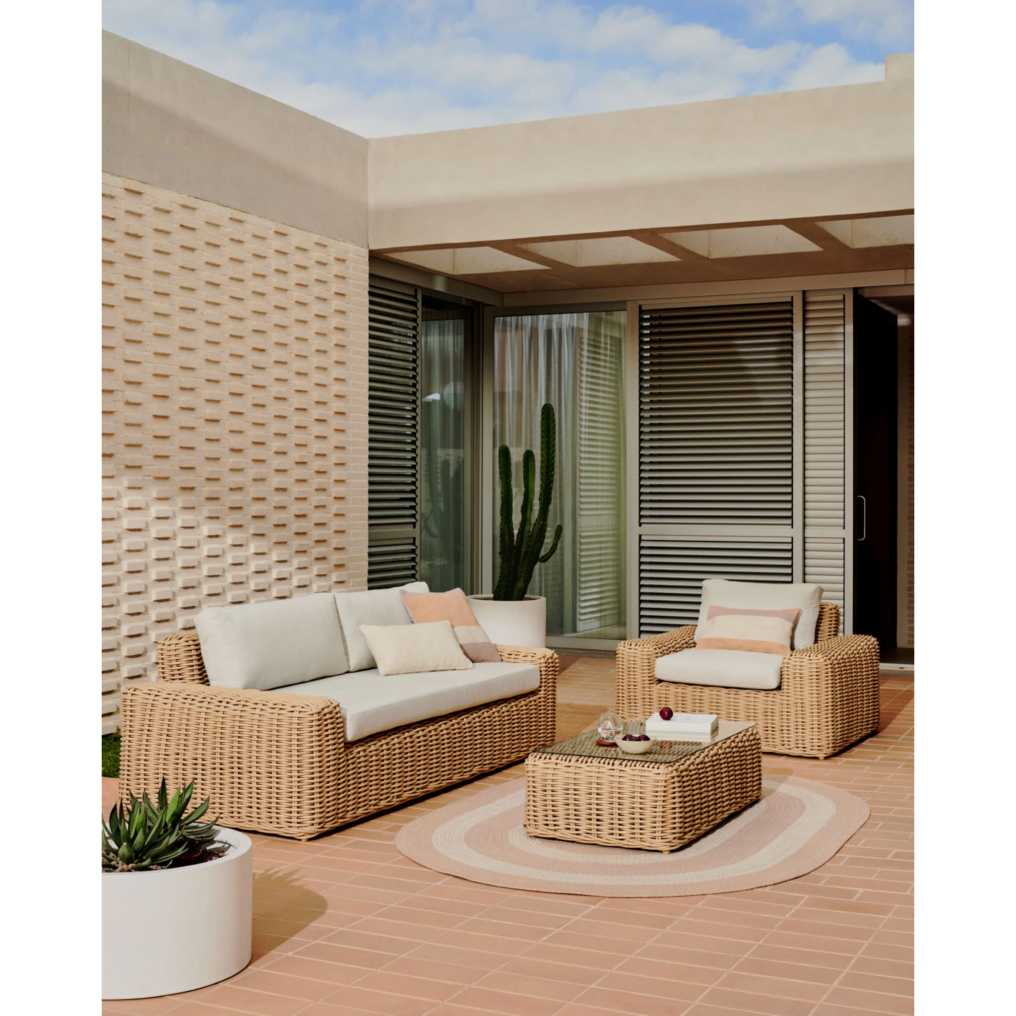 Kave Home Portlligat 1-Seat Sofa