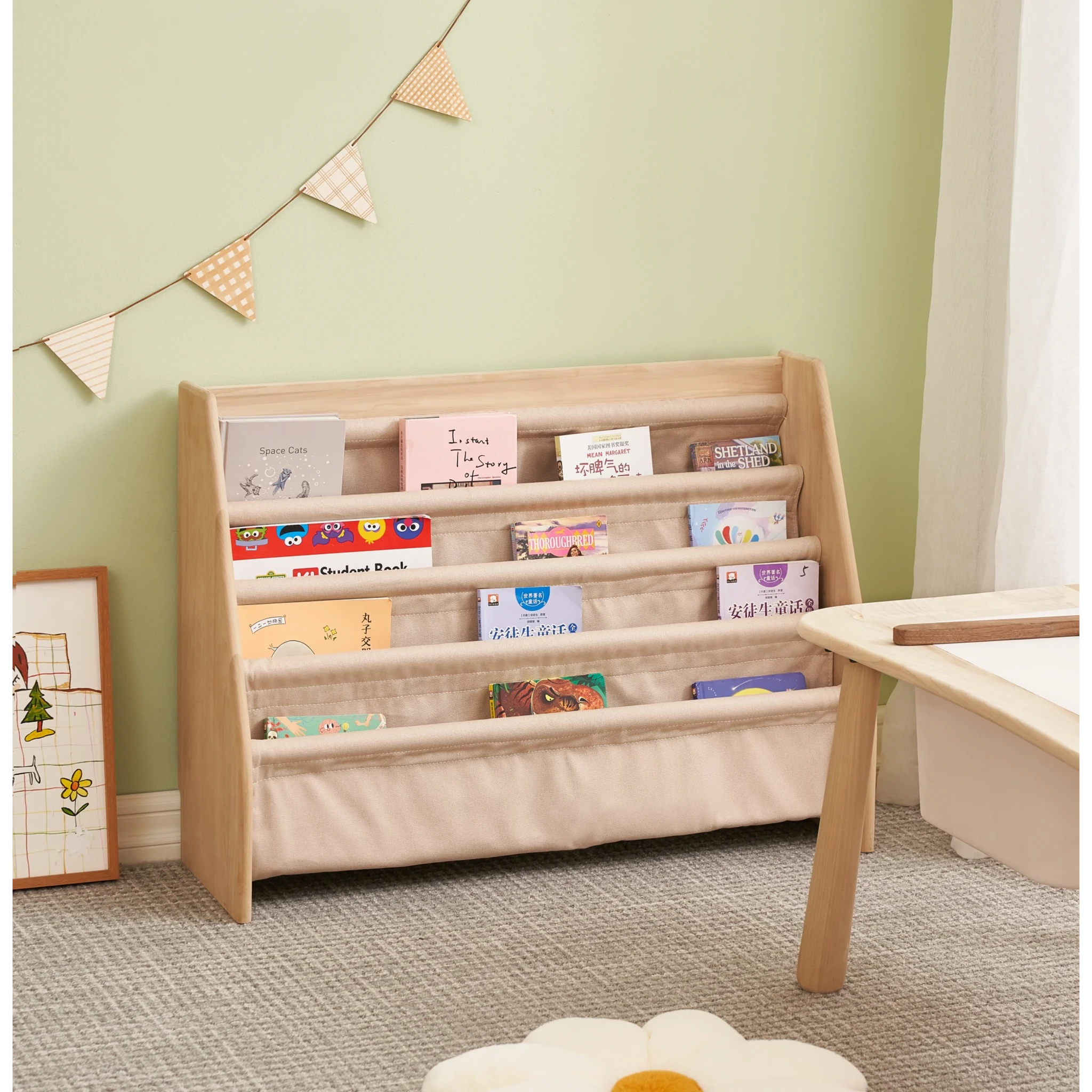 Solidwood Mio Kids Bookshelf