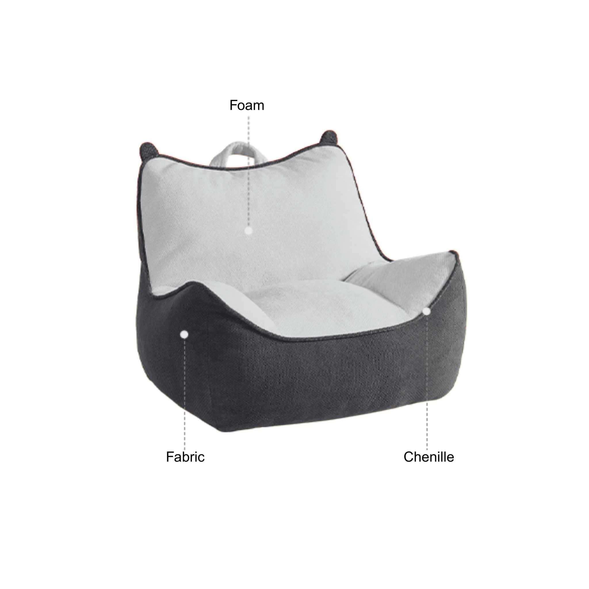 Linspire Banny Beanbags, Brown