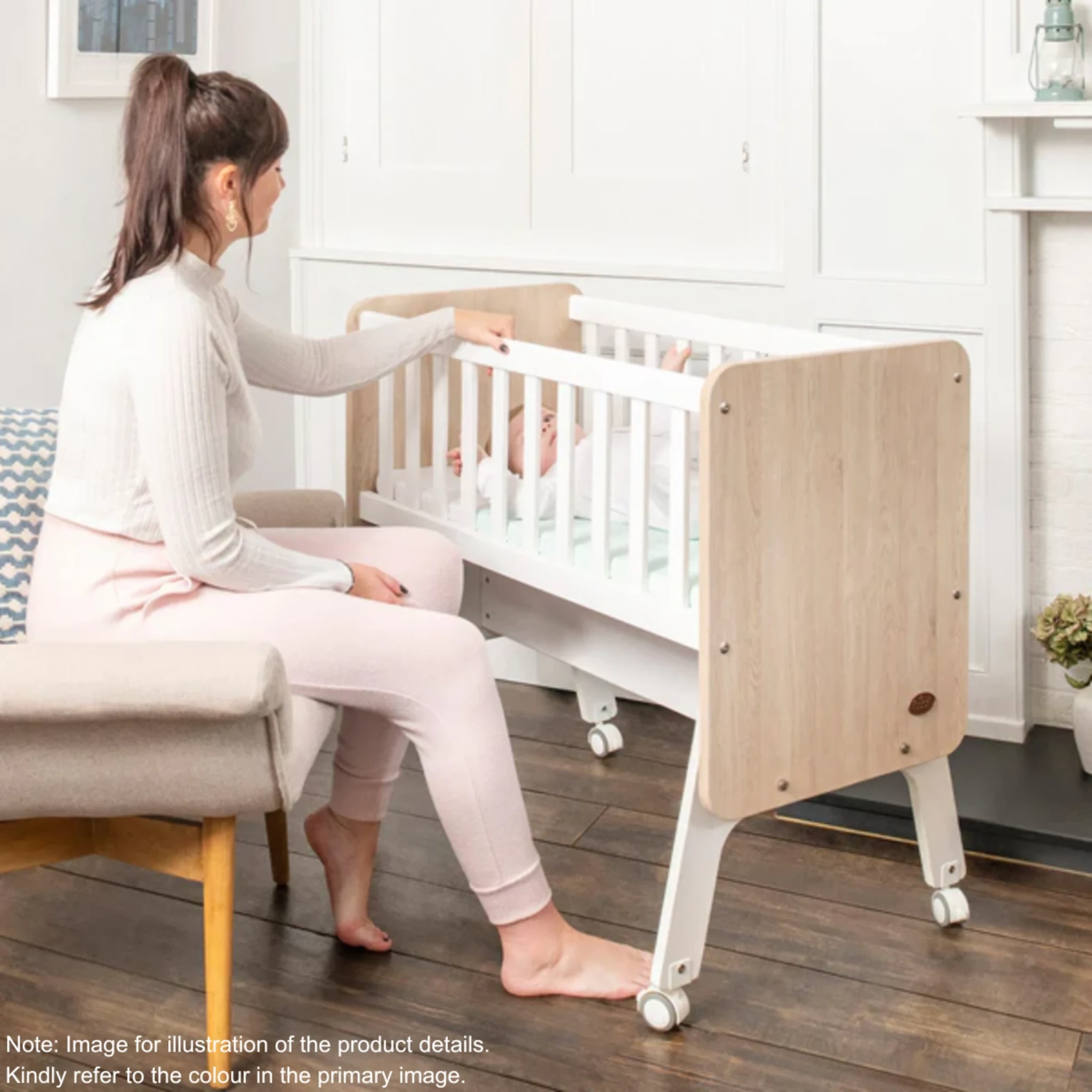 Boori Neat Kids Rocking Cradle, Cherry