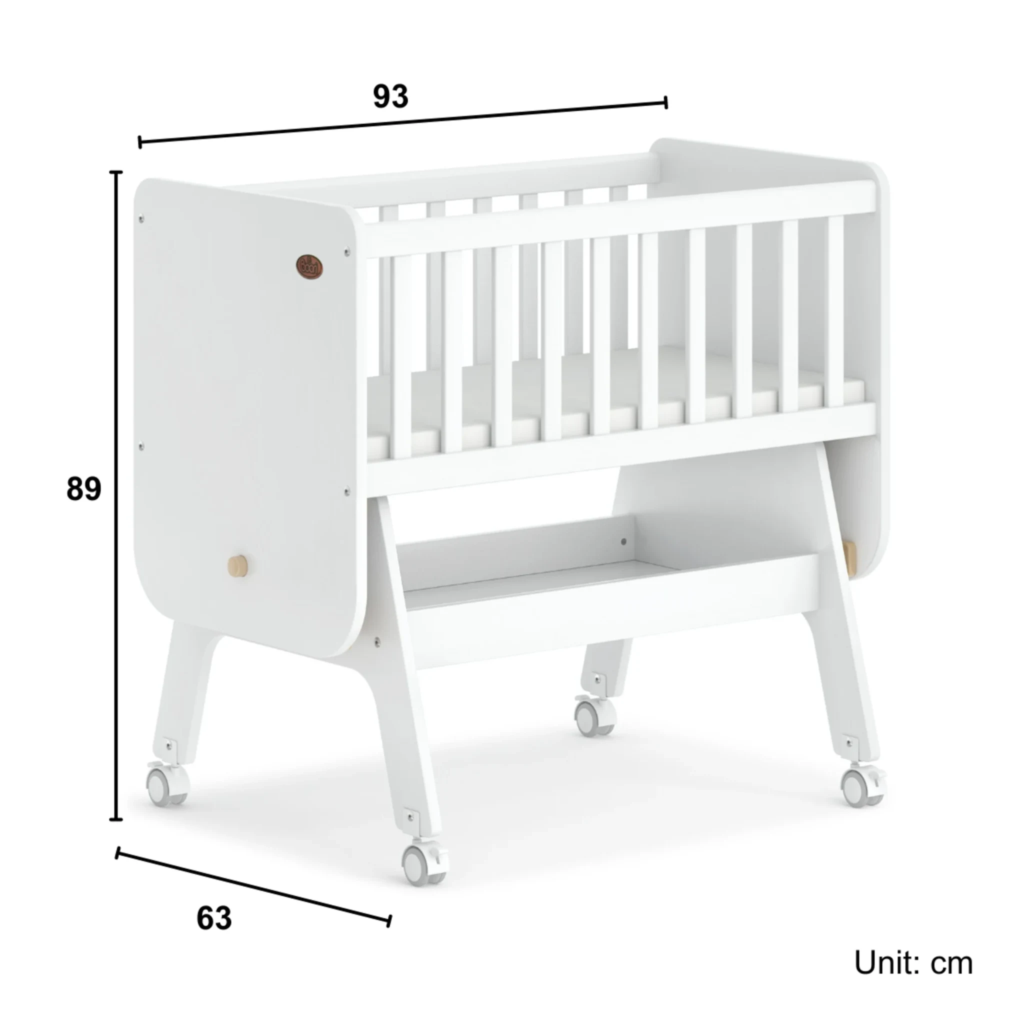 Boori Neat Kids Rocking Cradle, Barley