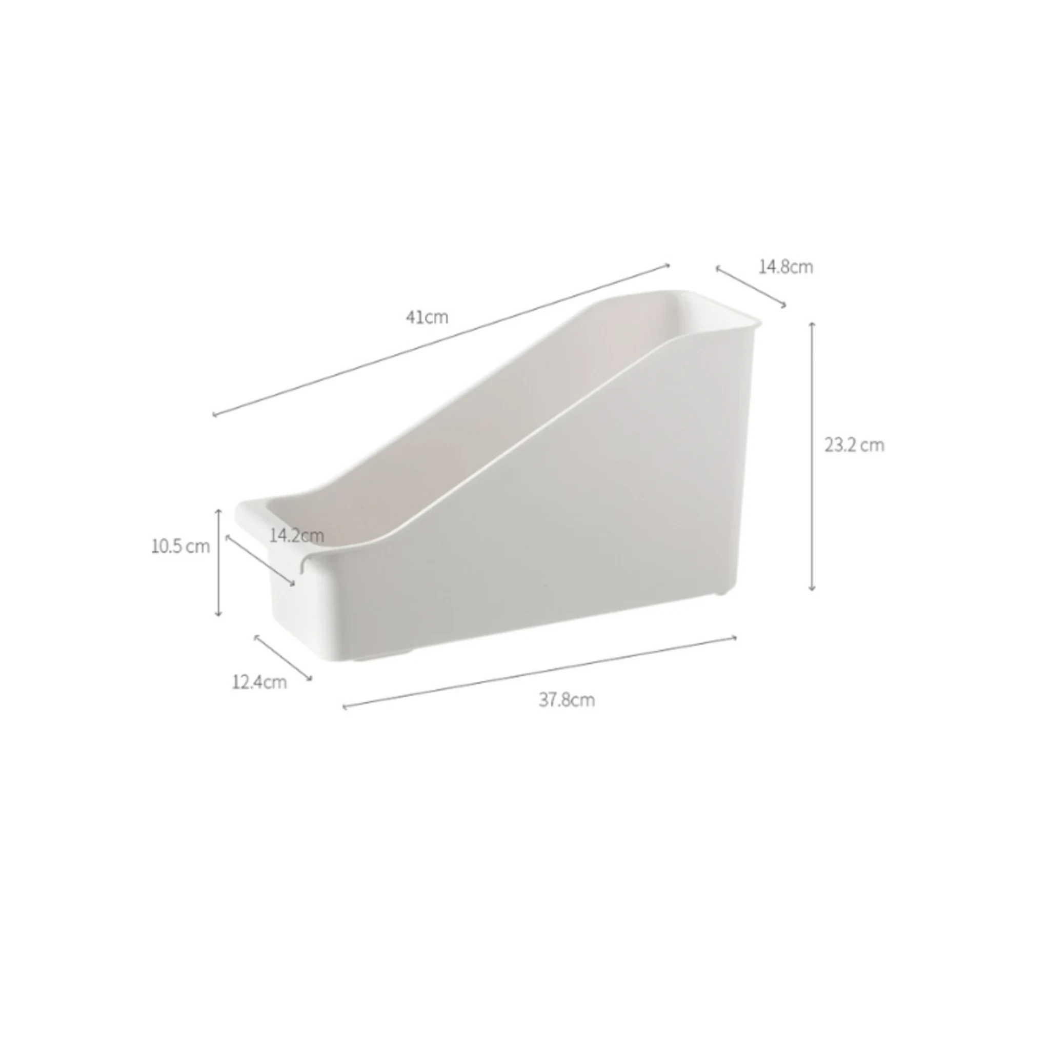ZenLife Glen Kitchen Storage Box, Small, 14.8x37.8x23.2cm